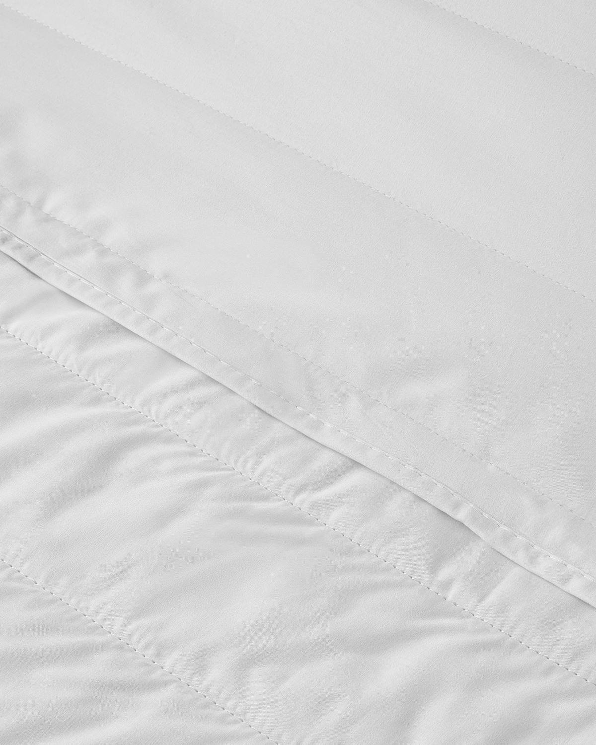 Premium Mikrojel Tek Kişilik Yorgan 155x215 cm Beyaz