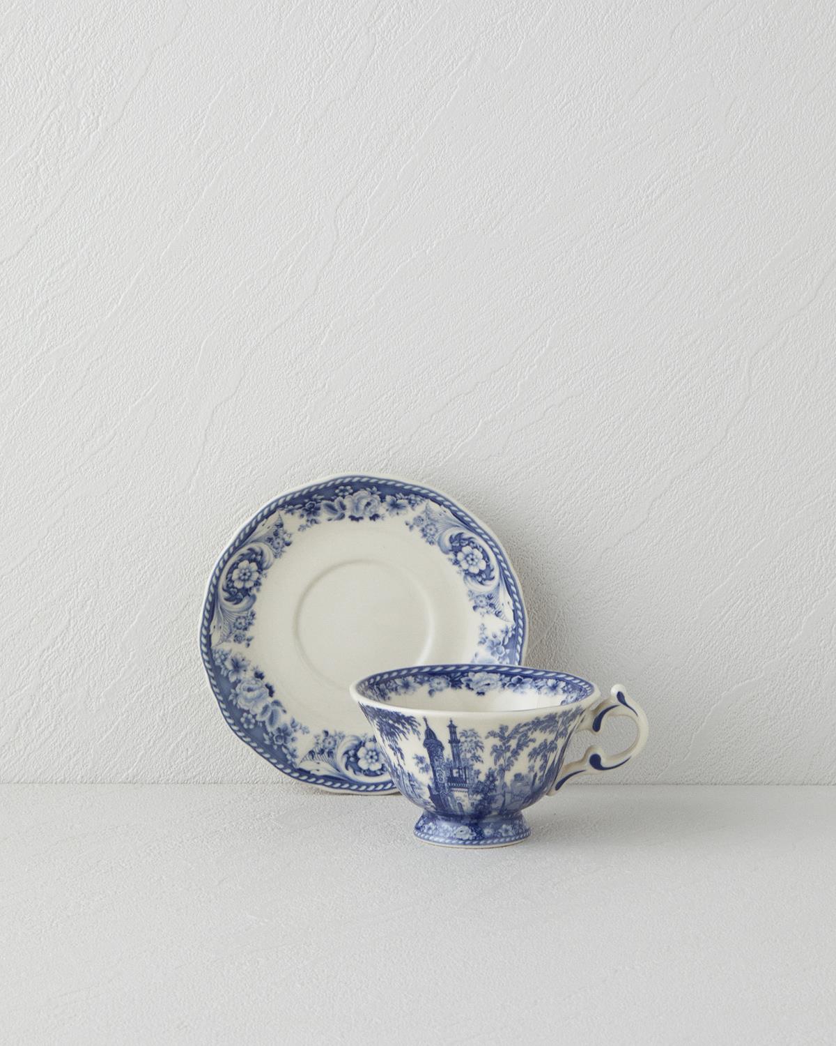 Preston Stoneware 2 Parça 1 Kişilik Kahve Fincan Takımı 100 ml Lacivert