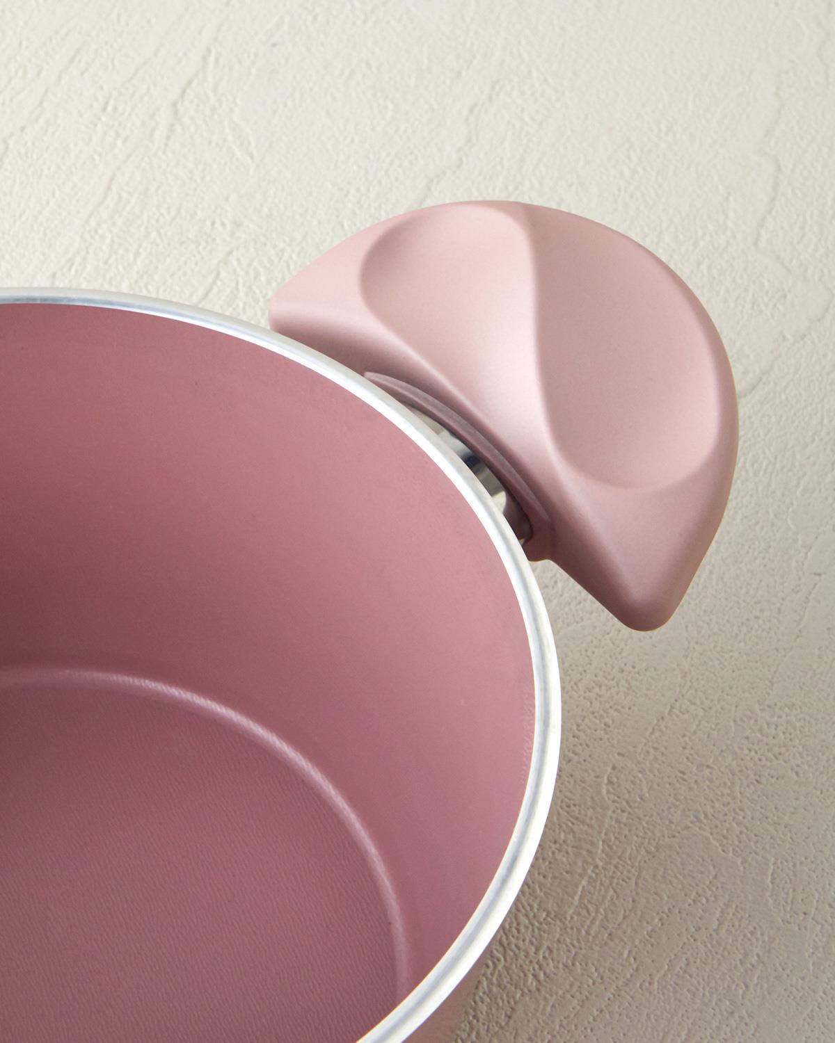 Pretty Mini Tencere Seti 16-18 cm Pembe