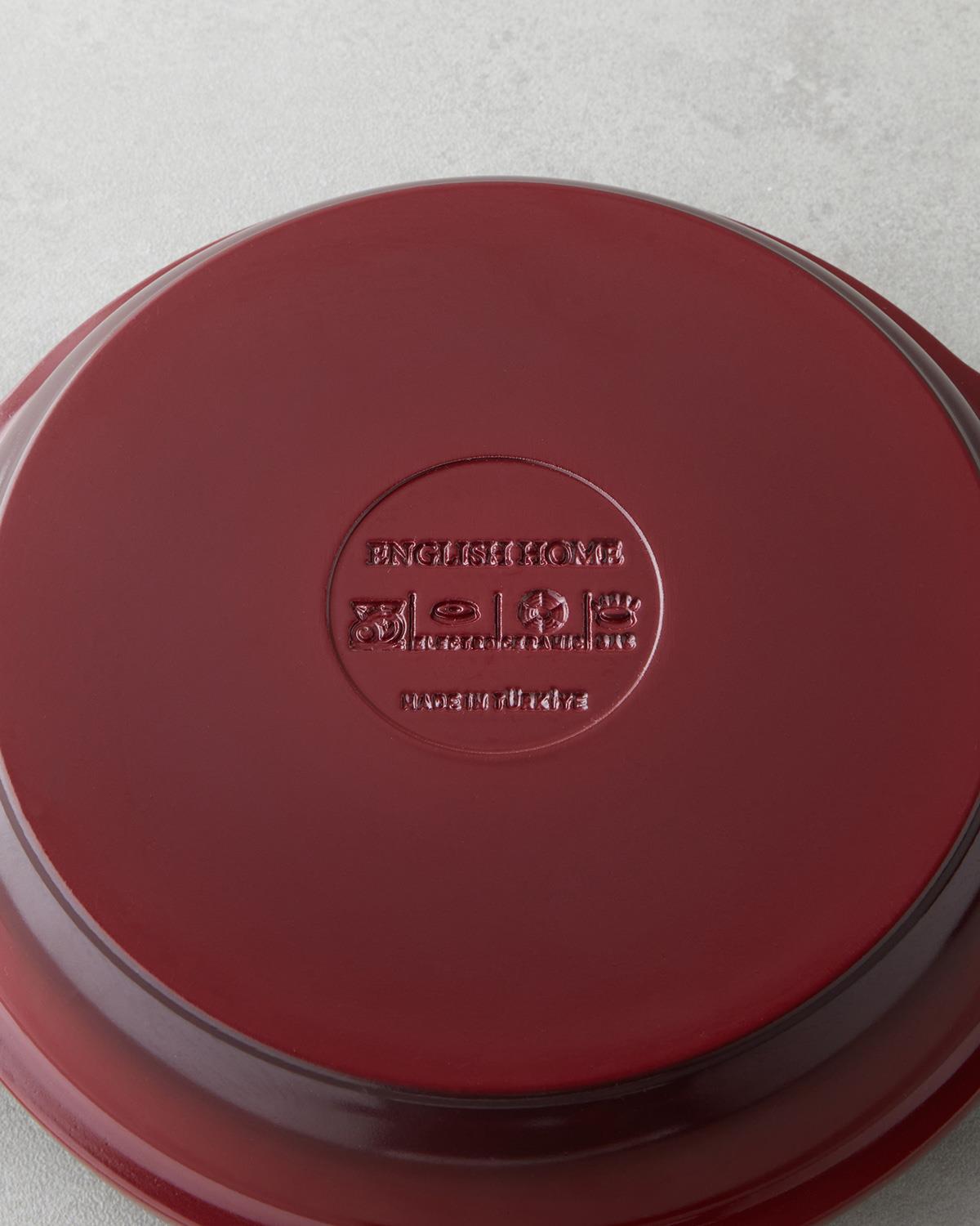 Prime Blush Premium Tava Seti 20-26 cm Bordo