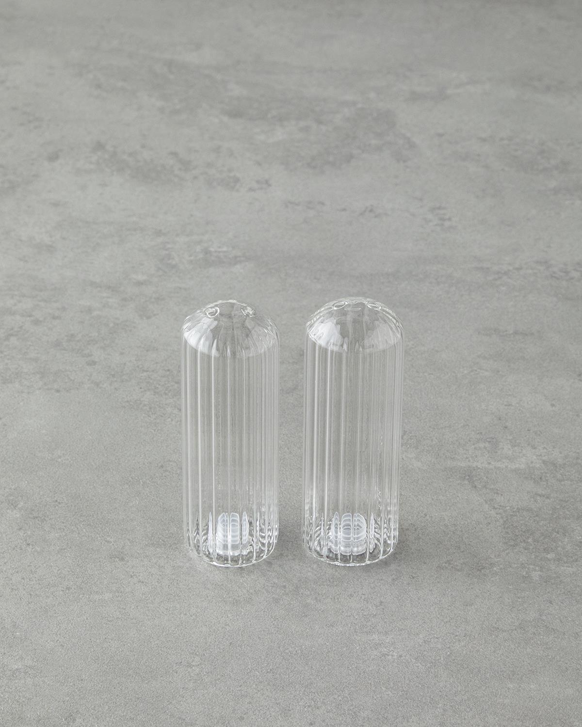 Pulse Cam 2'li Tuzluk - Biberlik 11x3,5 cm Şeffaf