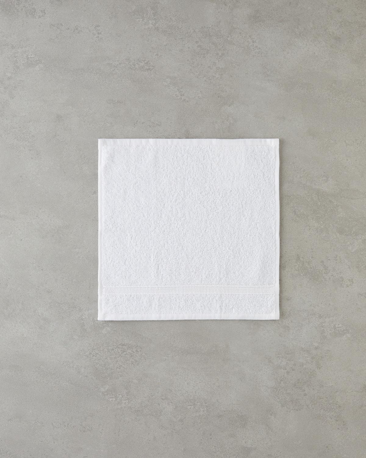 Pure Basic Pamuk El Havlusu 30x30 cm Beyaz