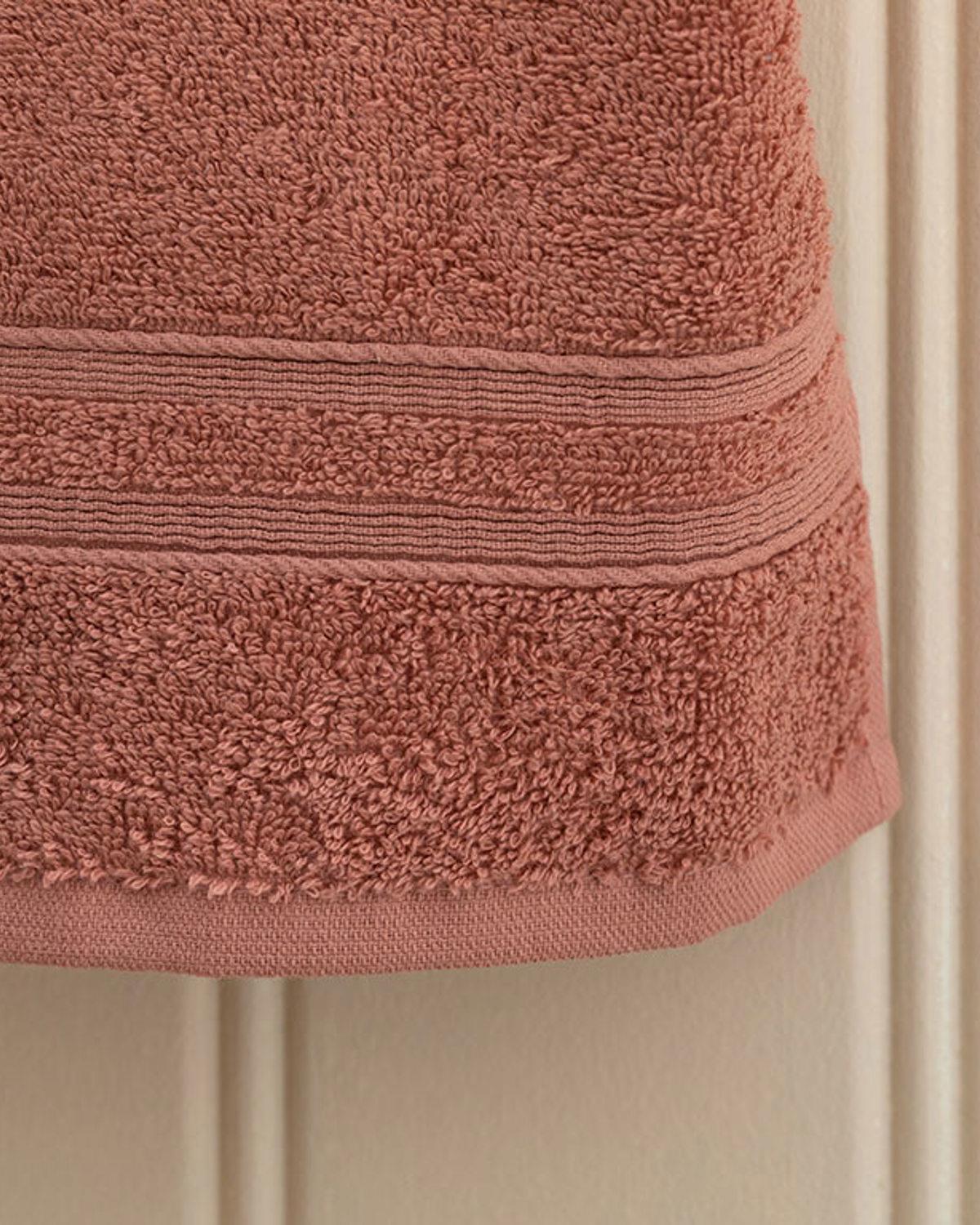 Pure Basic Yüz Havlusu Gül Kurusu