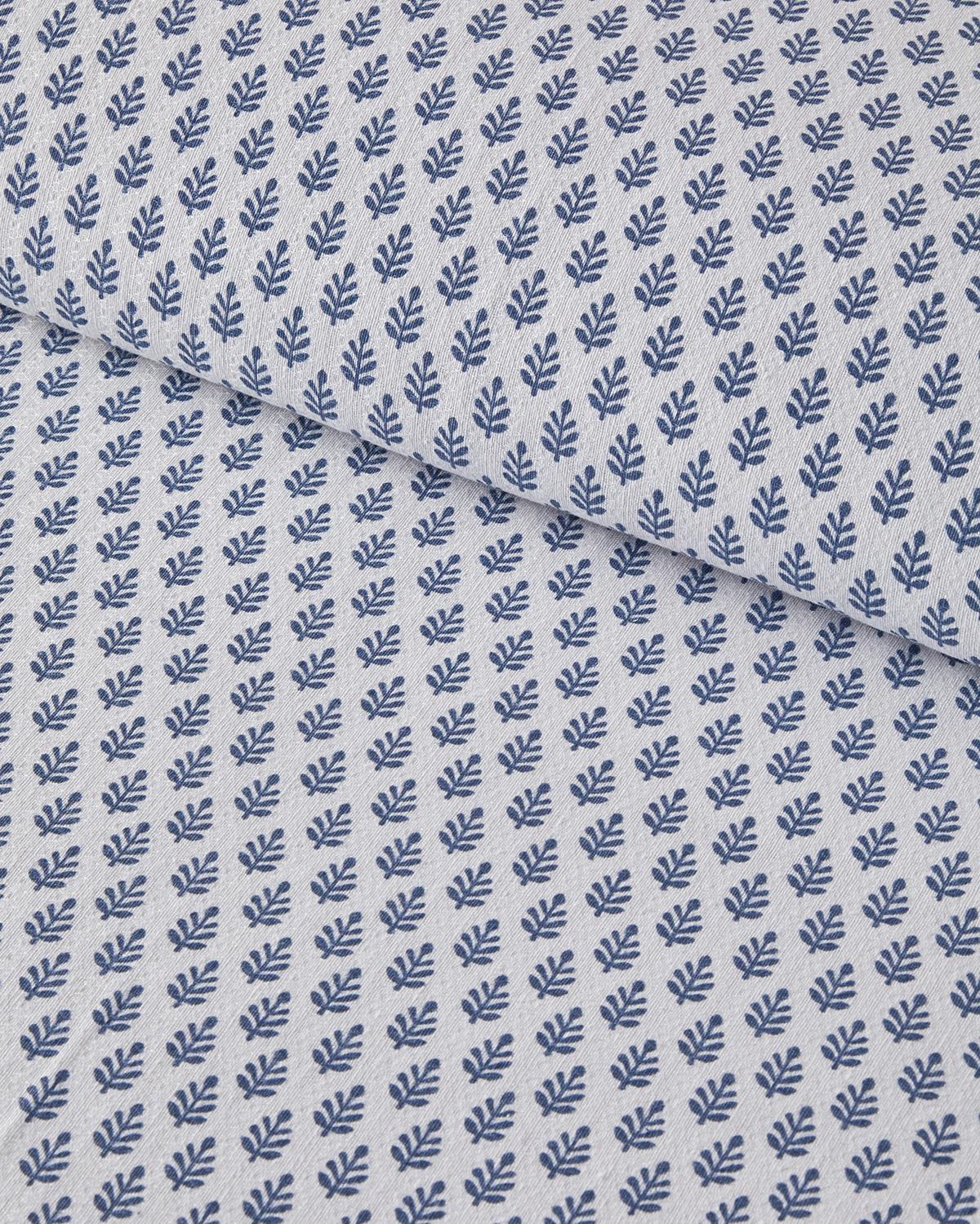 Pure Leaves Ecosoft Tek Kişilik Pike 150x220 cm Mavi