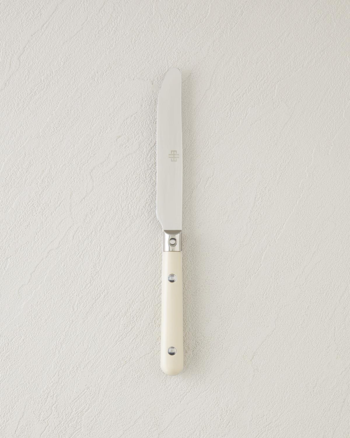 Pure Paslanmaz Çelik Çatal Kaşık Bıçak Tk. 18 Parça 6 Kişilik Krem