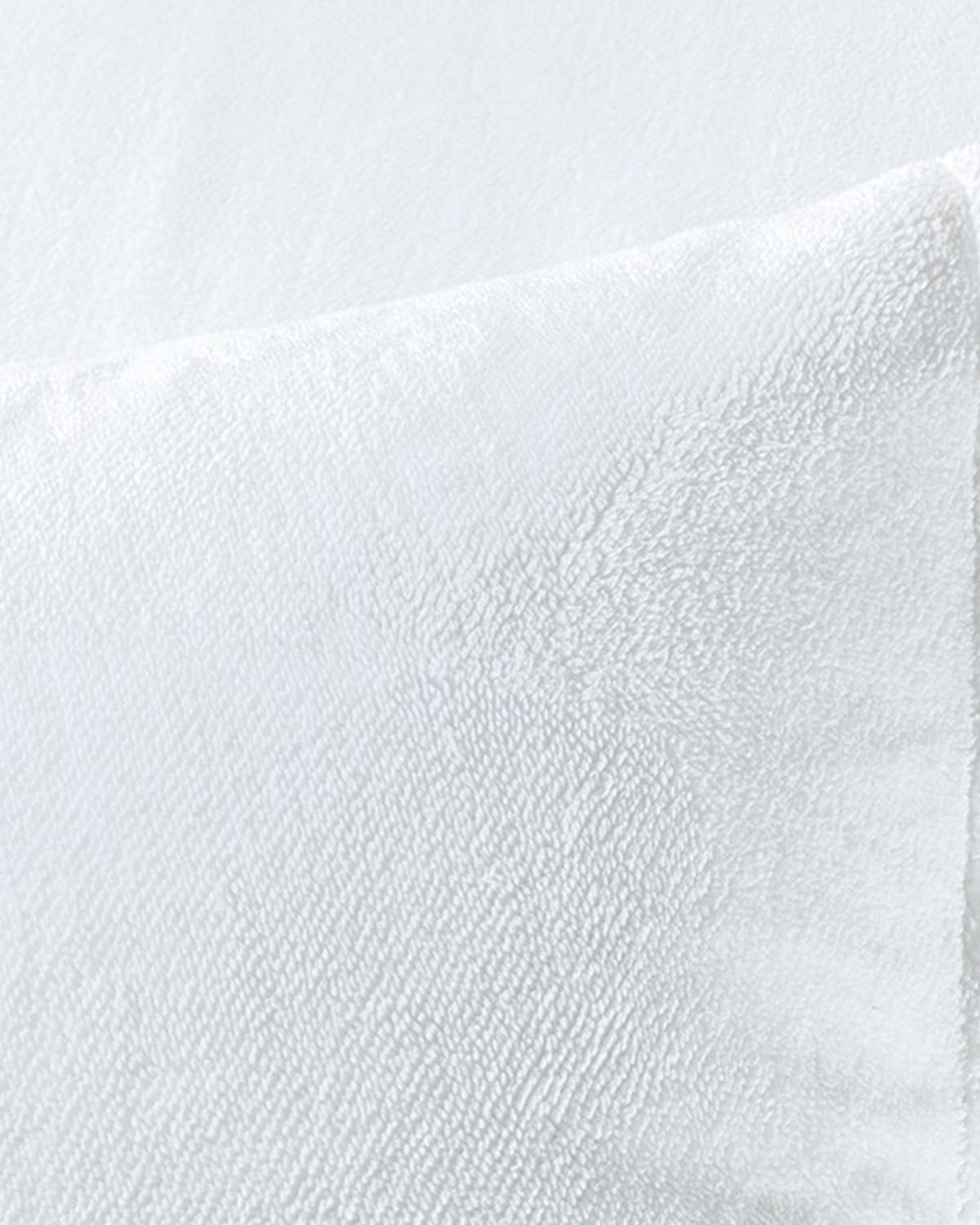 Pure Wellsoft Sıvı Geçirmez Alez Yastık Kılıfı Beyaz