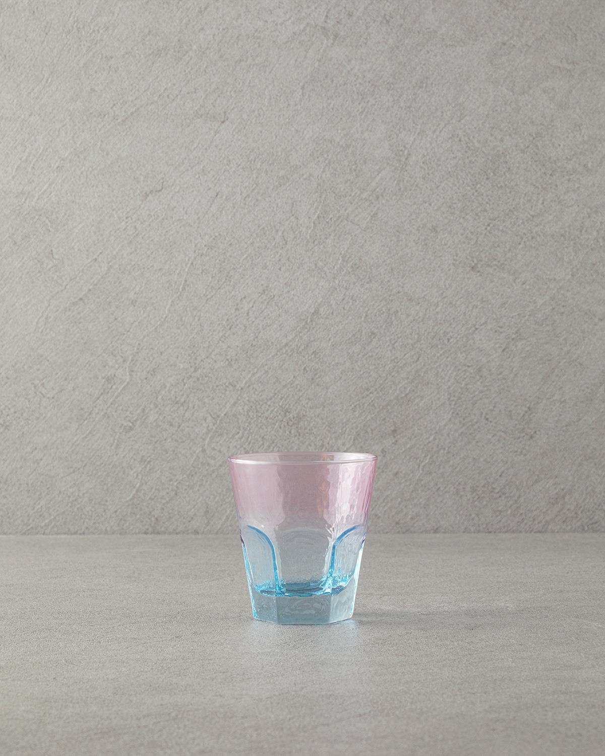 Ramona Cam 3'lü Bardak Pembe - Mavi