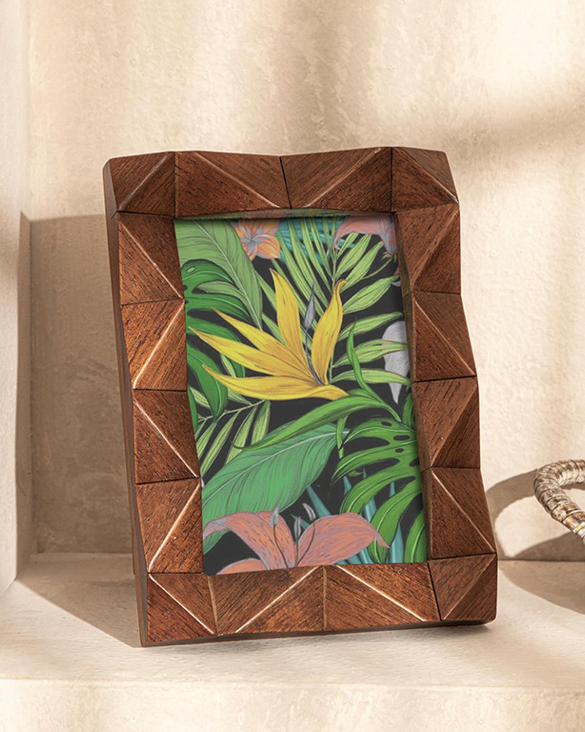 Renita Ahşap Çerçeve 10x15 cm Kahve