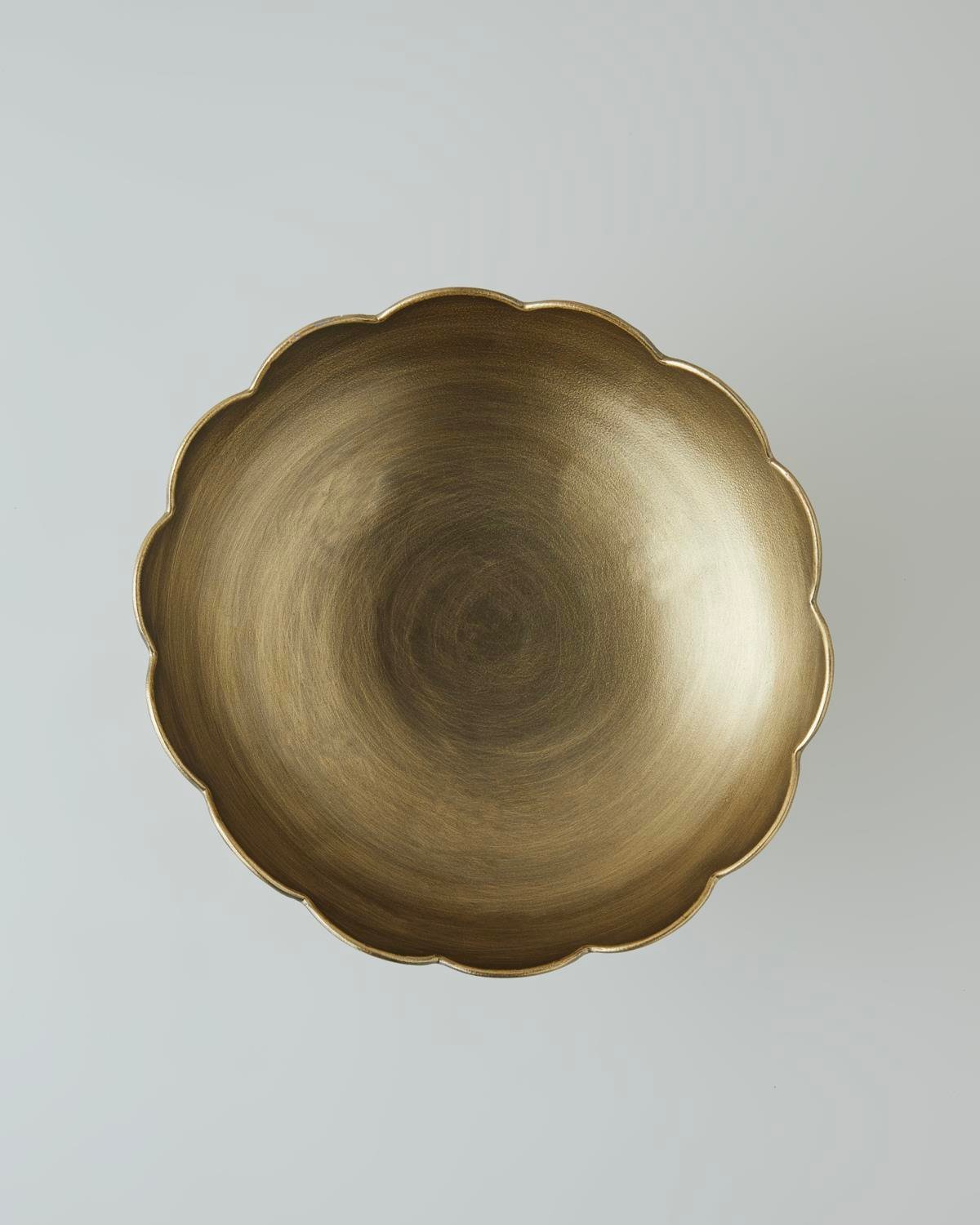 Rila Dekoratif Kase 29x29x11,5 cm Bronz