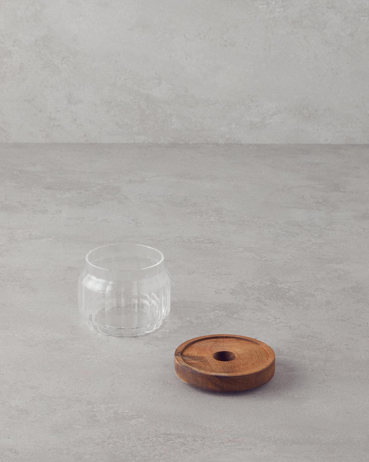 Roche Borosilikat Kavanoz 300 ml Kahve