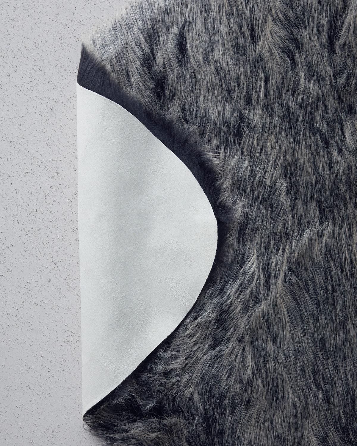 Roe Pelüş Post 100x150 cm Siyah