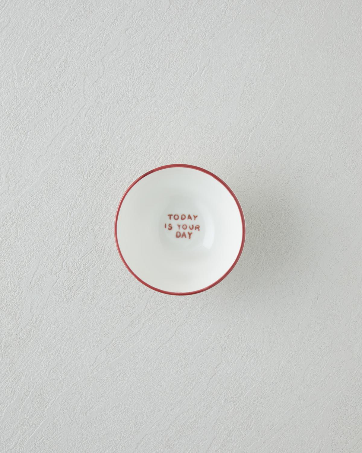 Romance Porselen Kahvaltı Takımı 12 Parça 6 Kişilik Kırmızı-Siyah