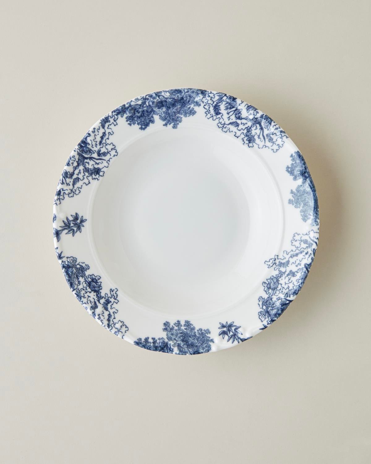 Rosen Porselen Yemek Takımı 24 Parça 6 Kişilik Lacivert