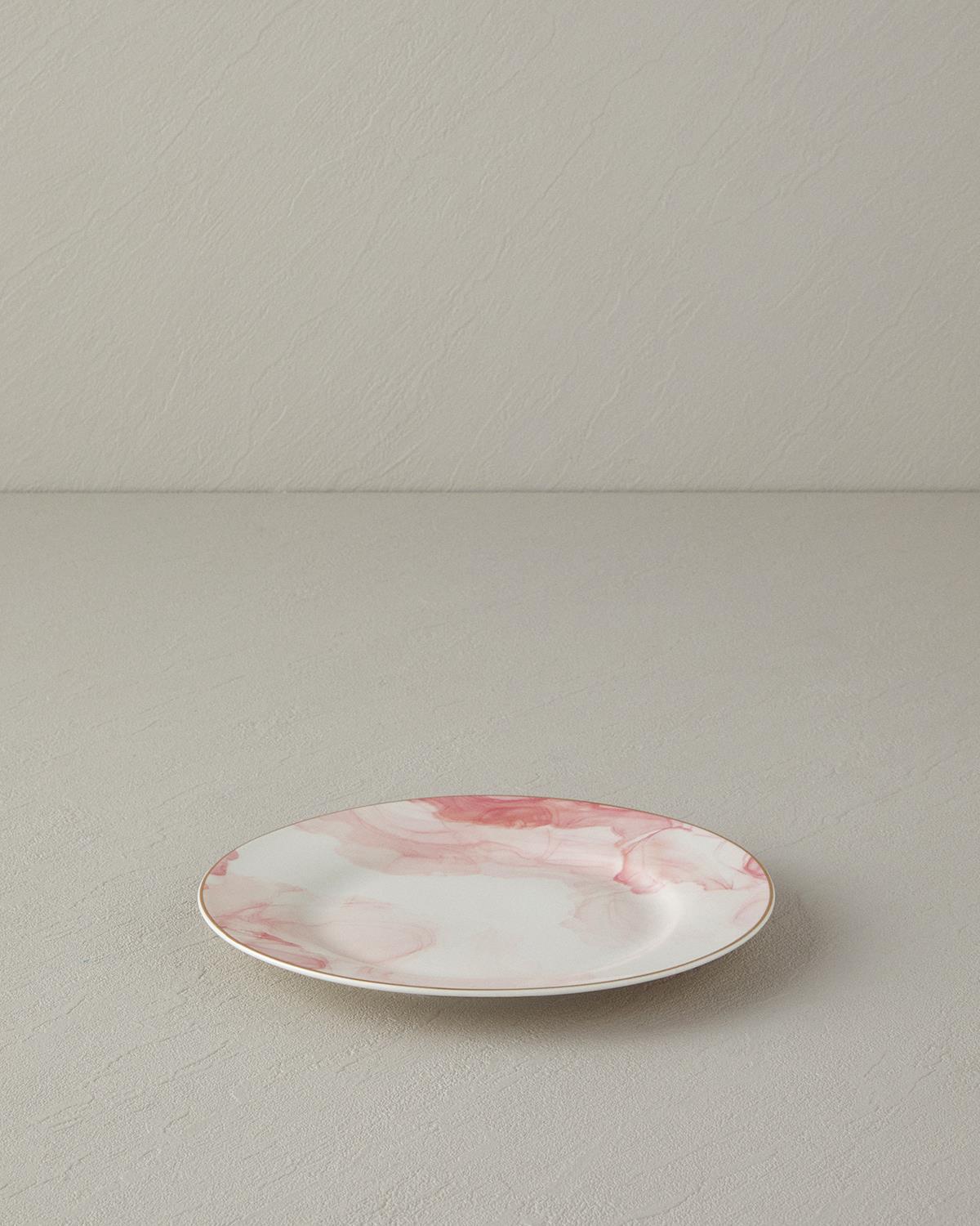 Sakura World New Bone China Pasta Tabağı Açık Pembe