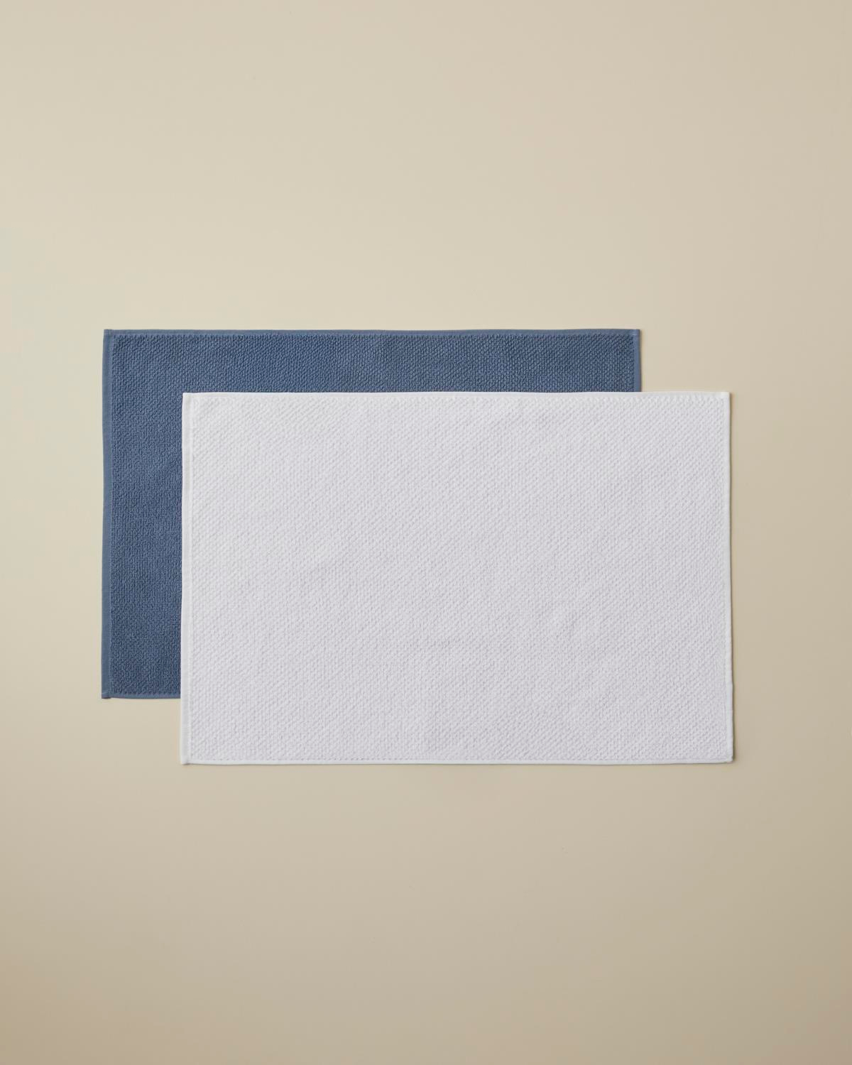 Sandy Stripe Pamuk Ayak Havlusu 50x70 cm Lacivert