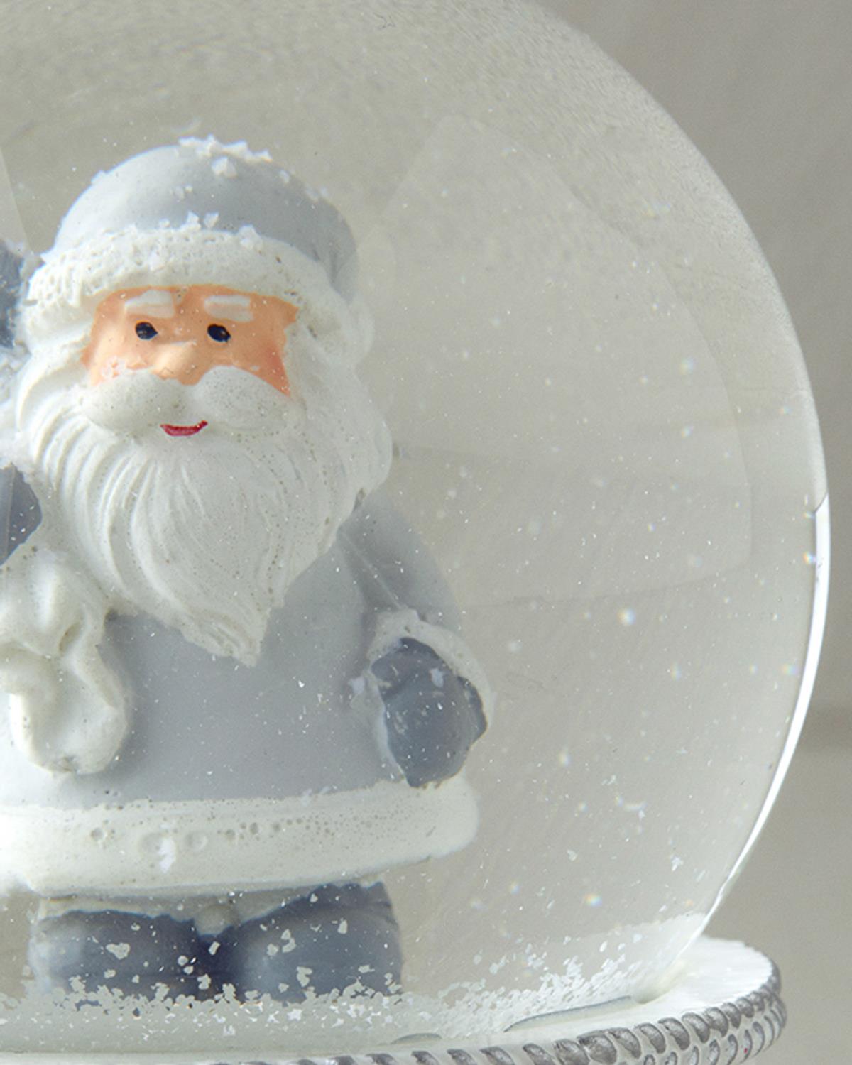 Santa Kar Küresi Beyaz