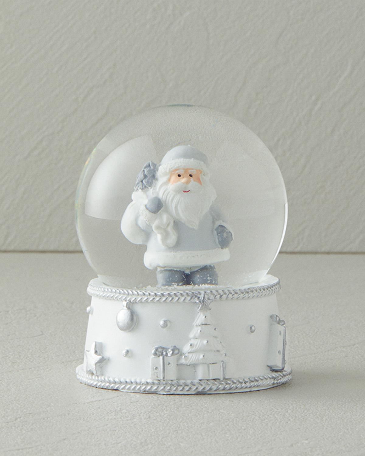 Santa Kar Küresi Beyaz