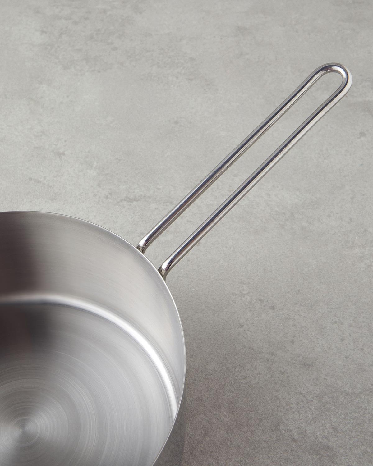 SauceMate Paslanmaz Çelik 2'li Sos Tencere Seti 14-16 cm Silver