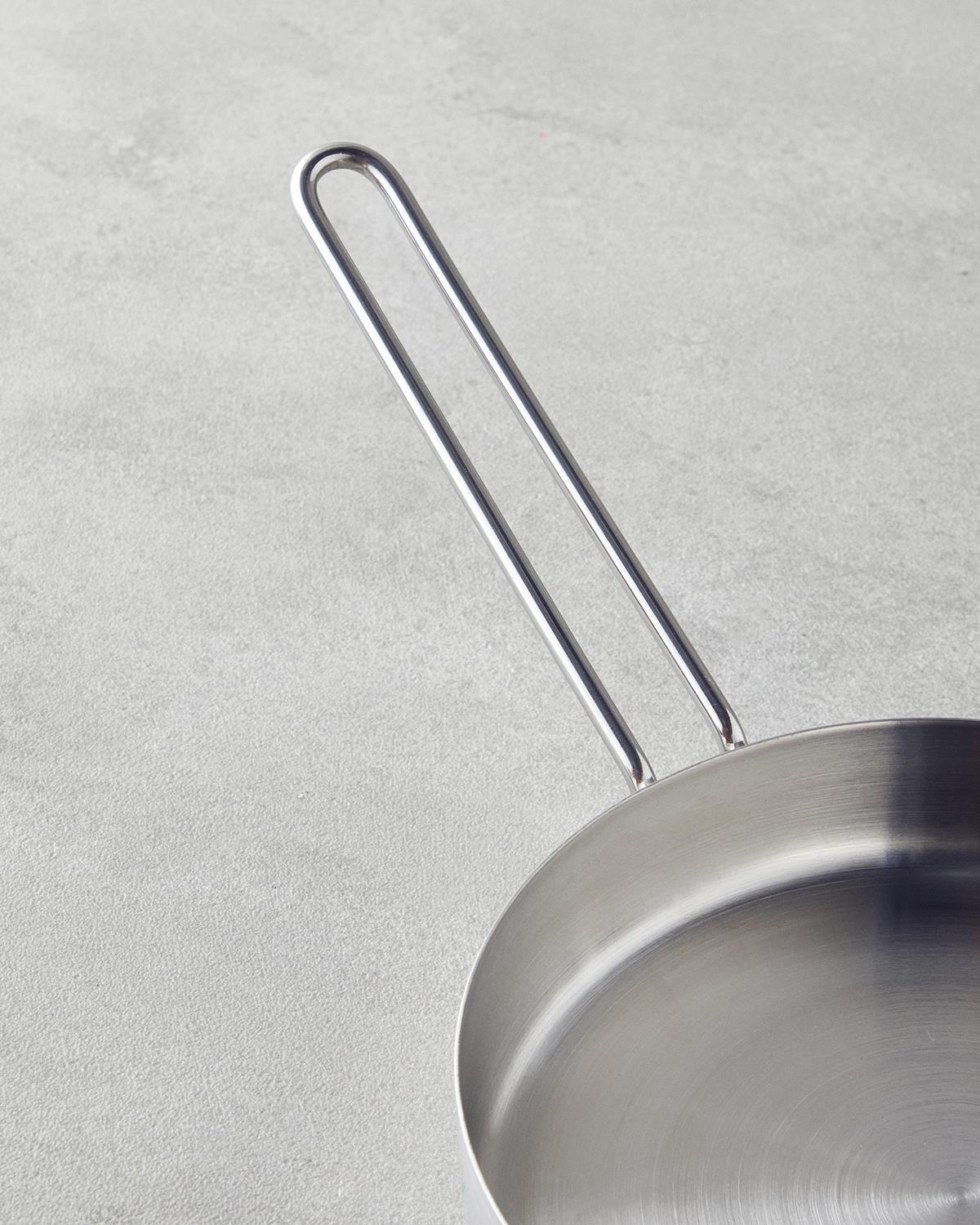 SauceMate Paslanmaz Çelik Sos Tava 16 cm Silver