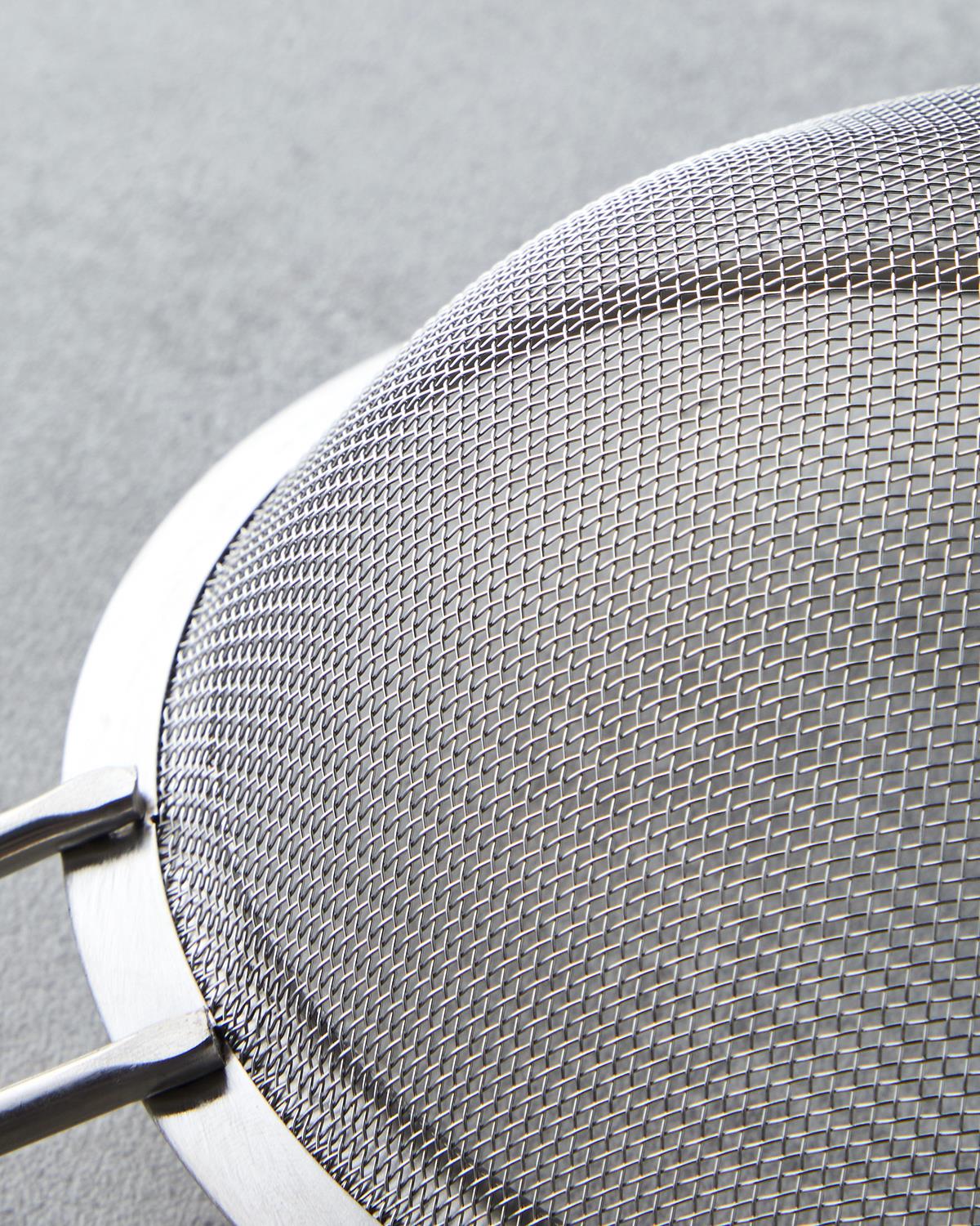 Scavri Paslanmaz Çelik Kevgır 14 cm Gri