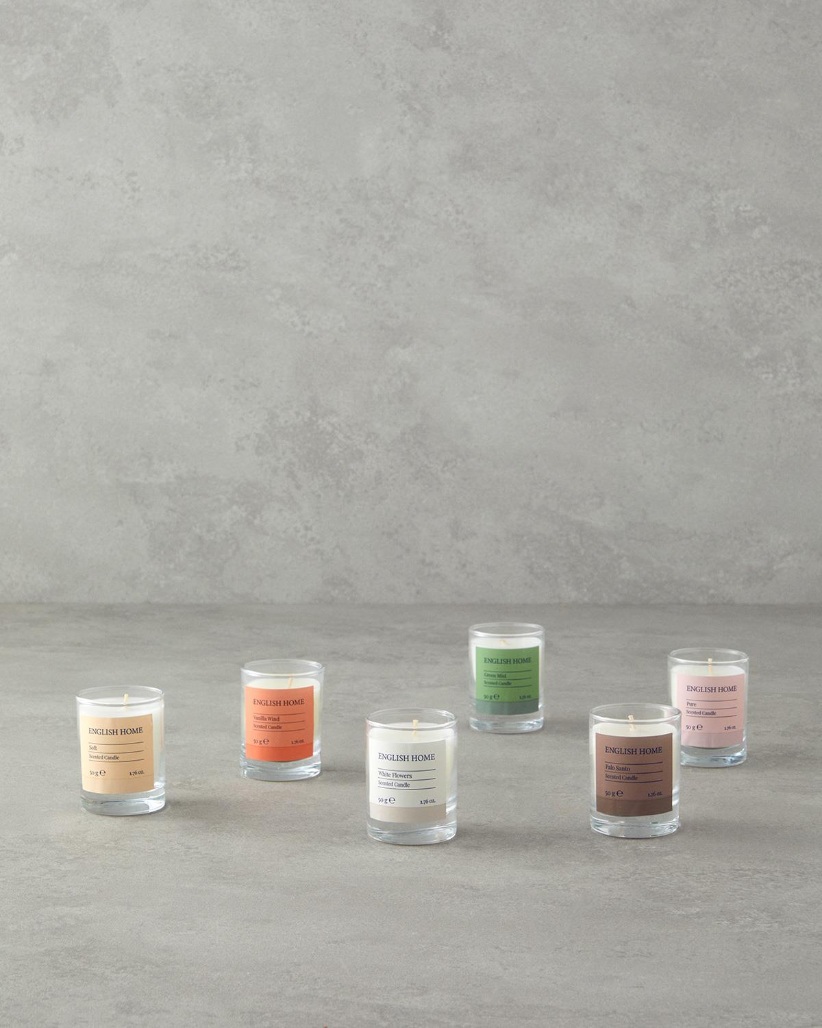 Scented Candle 6'lı Kokulu Set