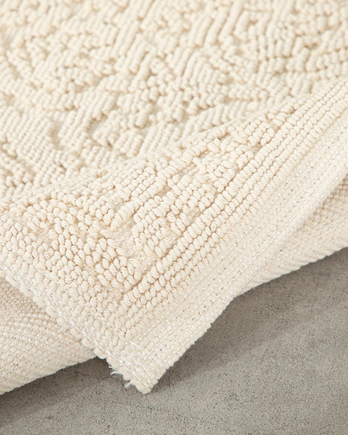 Seana Pamuklu Kilim Krem