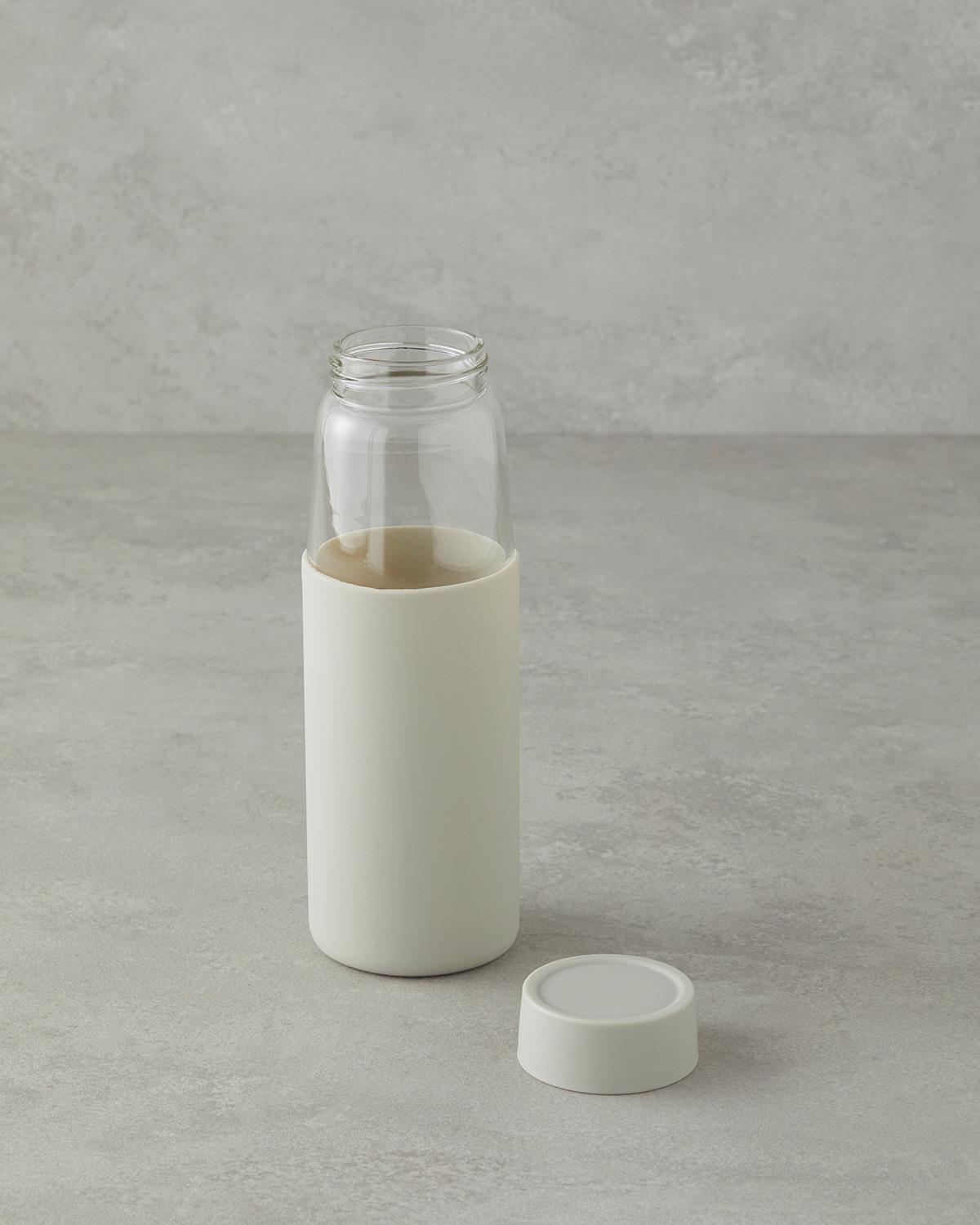 Seras Cam Şişe 600 ml Bej