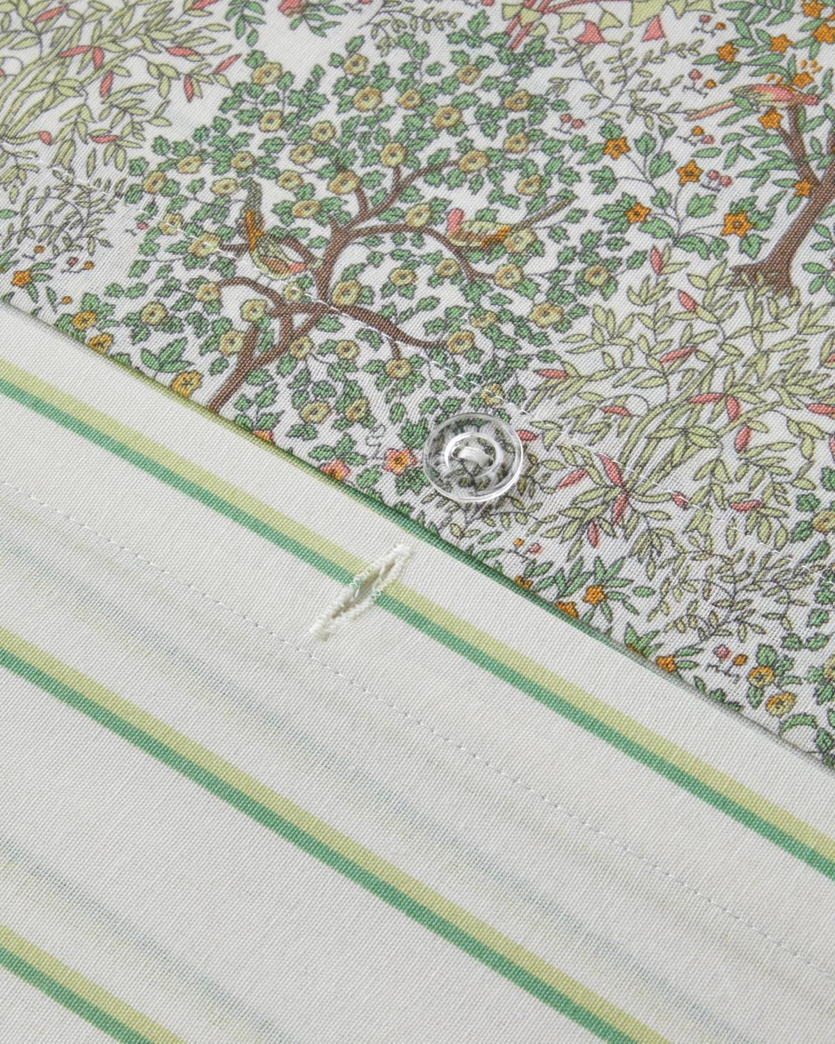 Serenade Kolay Ütülenir Çift Kişilik Nevresim Seti 200x220 cm Yeşil