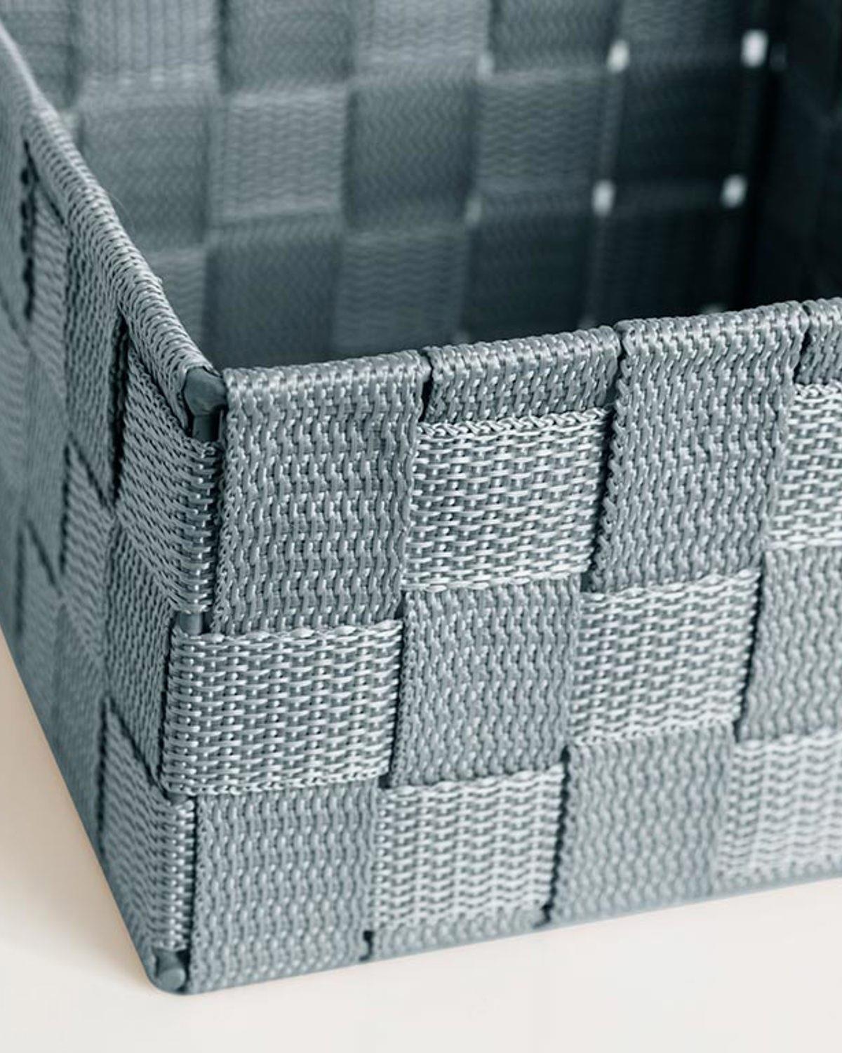 Shine Polipropilen Sepet 14x14x7,5 cm Açık Mavi