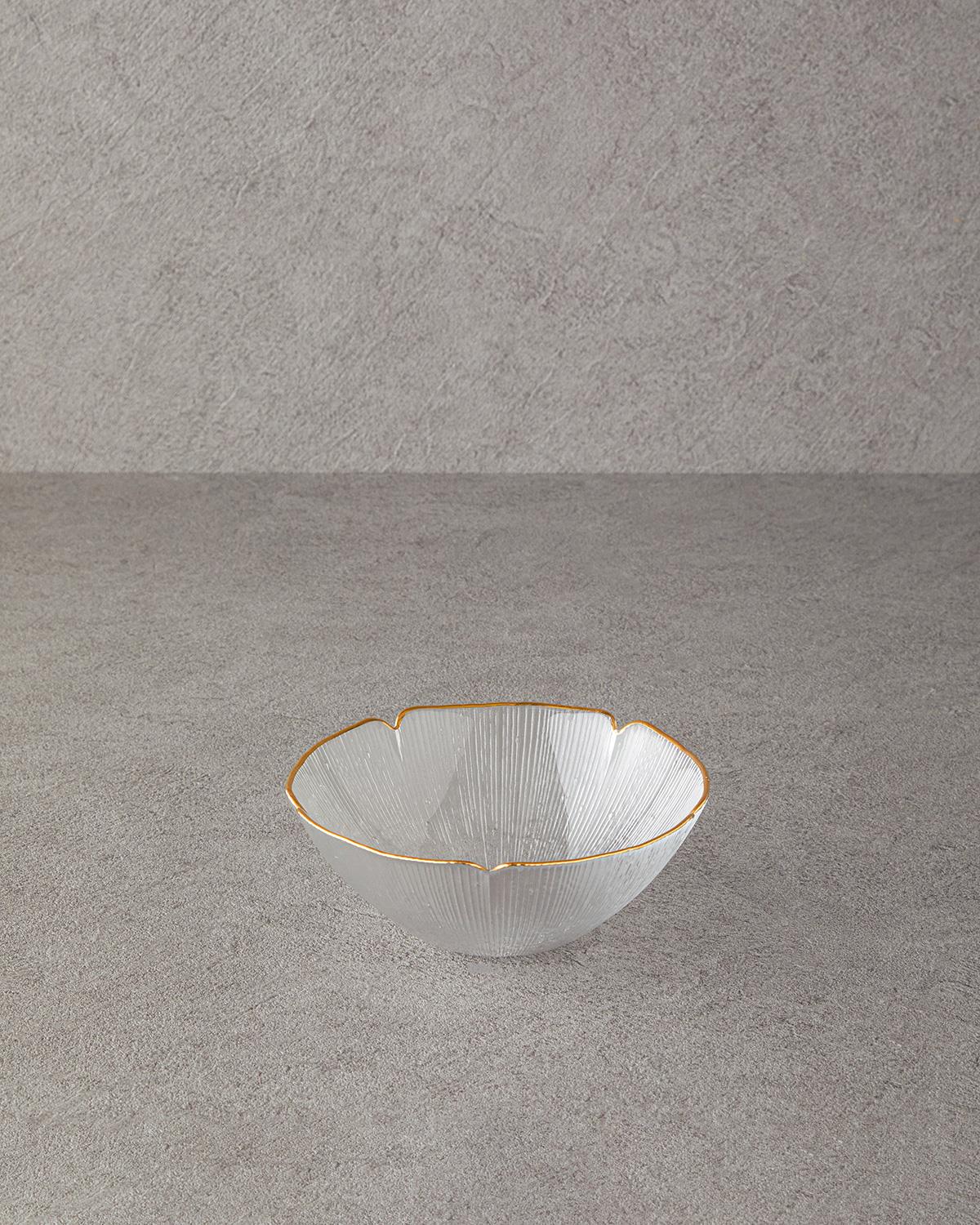 Siana Cam Kase 16 cm Gold