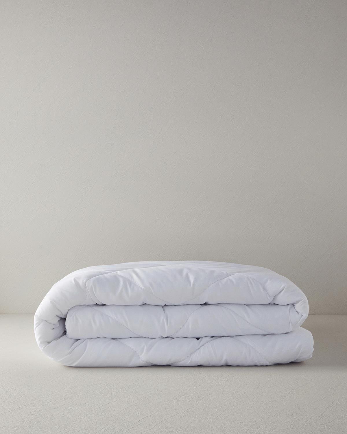 Siesta Mikrofiber Çift Kişilik Yorgan Beyaz