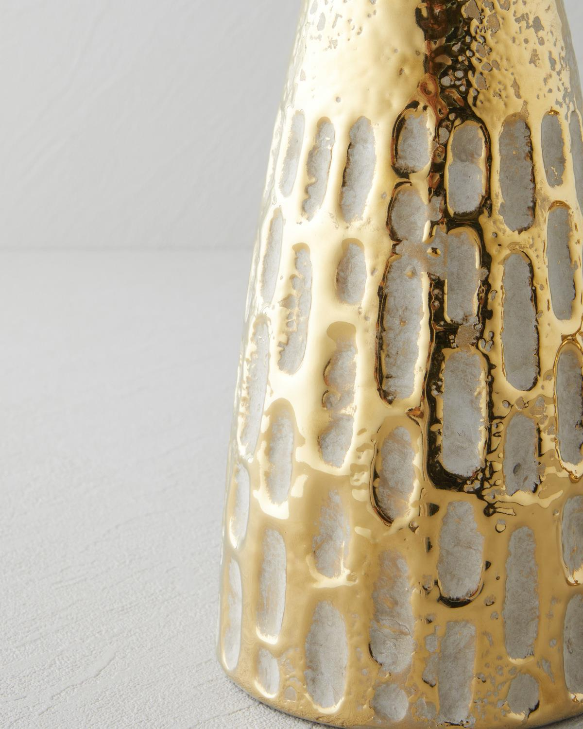 Silda Mumluk 12 cm Bronz