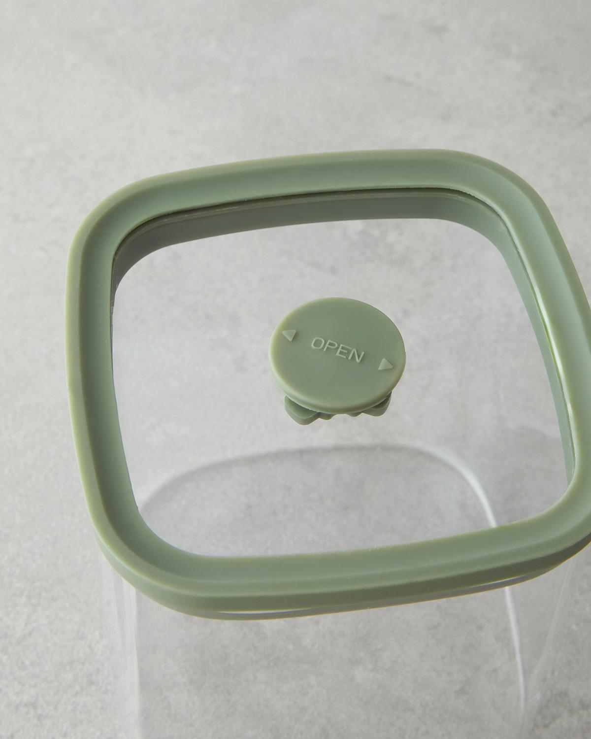 Simone Borosilikat Kavanoz 1300 ml Yeşil