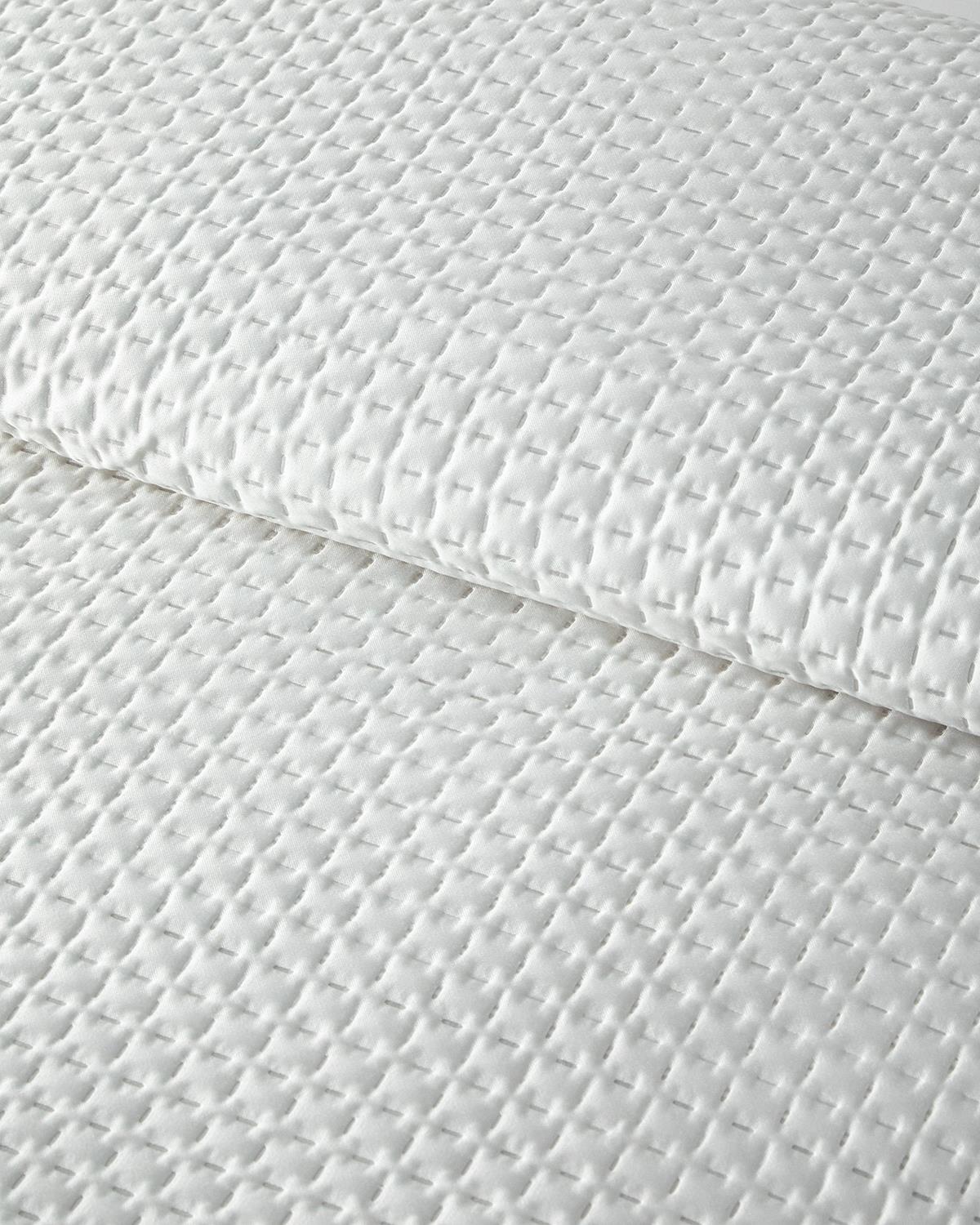 Sisilla Saten Çift Kişilik Yatak Örtüsü Takımı 200x220 cm Ekru