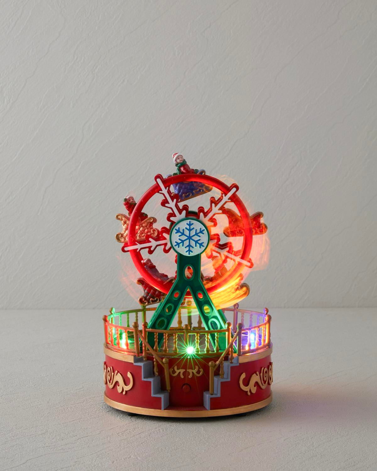 Sky Way Müzik Kutusu 13x13x18.5 cm Kırmızı