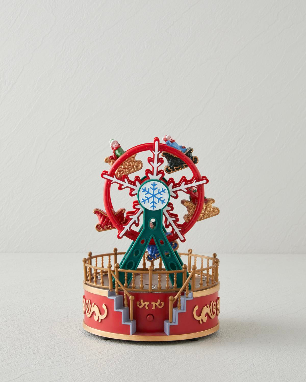 Sky Way Müzik Kutusu 13x13x18.5 cm Kırmızı