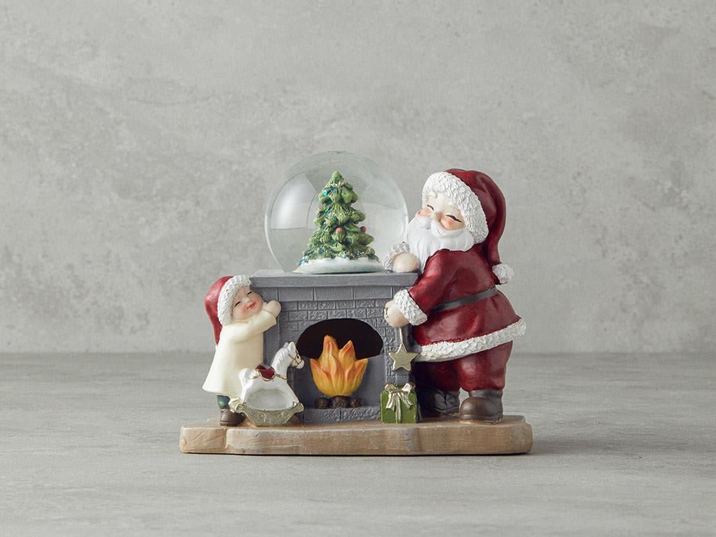 Snow Ball Ledli Kar Küresi Kırmızı