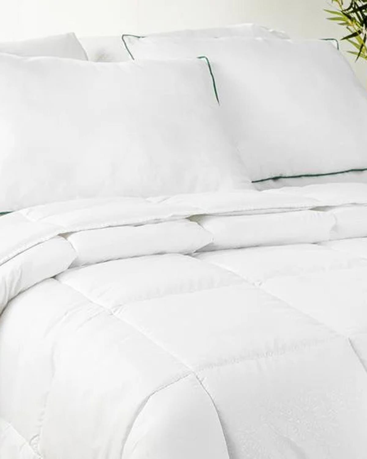 Soft Bambu King Size Yorgan Beyaz