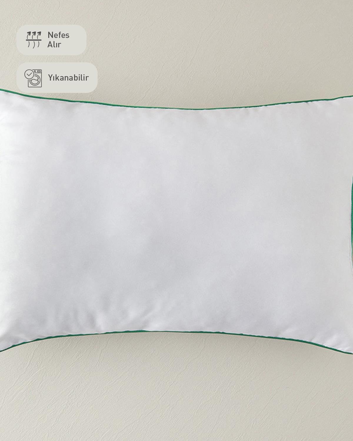 Soft Bambu Yastık Beyaz
