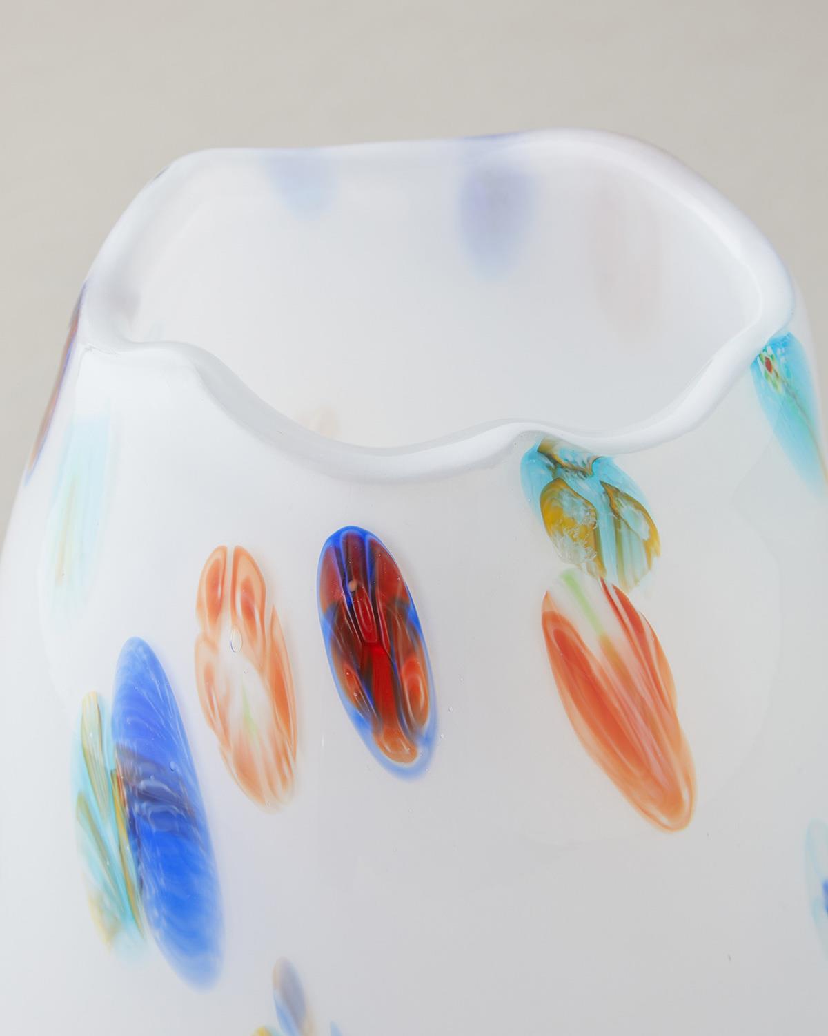 Stery Vazo 23 cm Beyaz