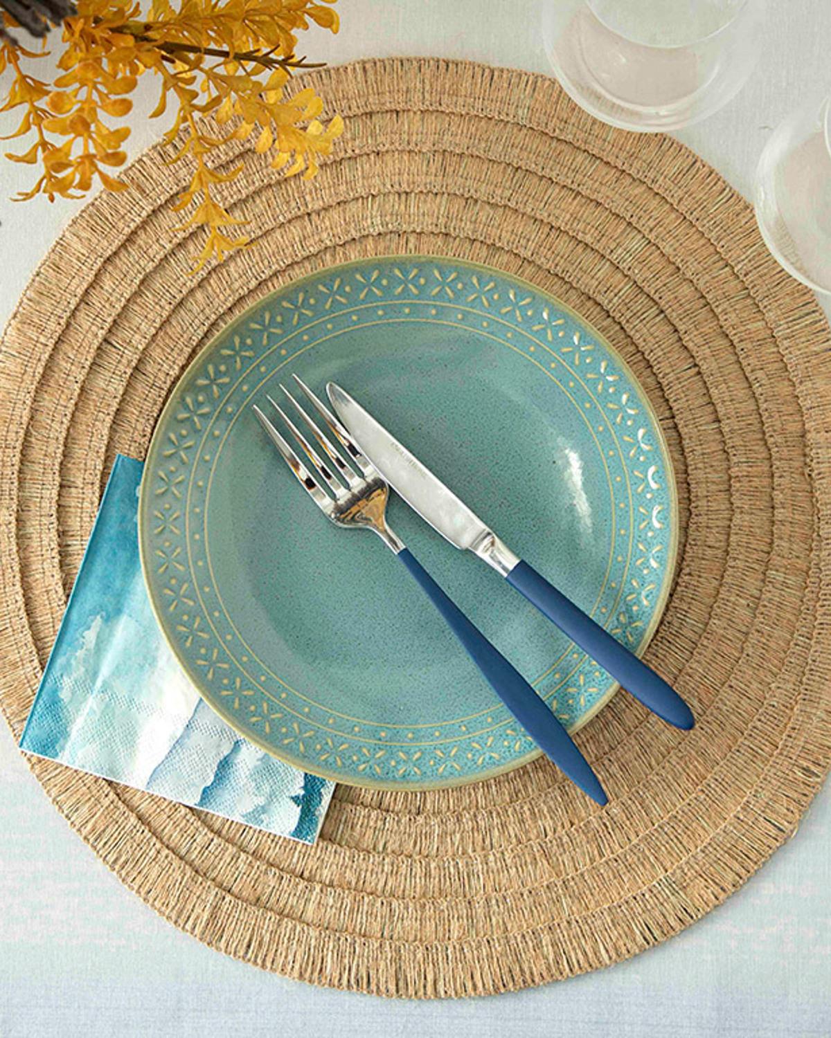 Stoic Seramik Pasta Tabağı 21 cm Yeşil