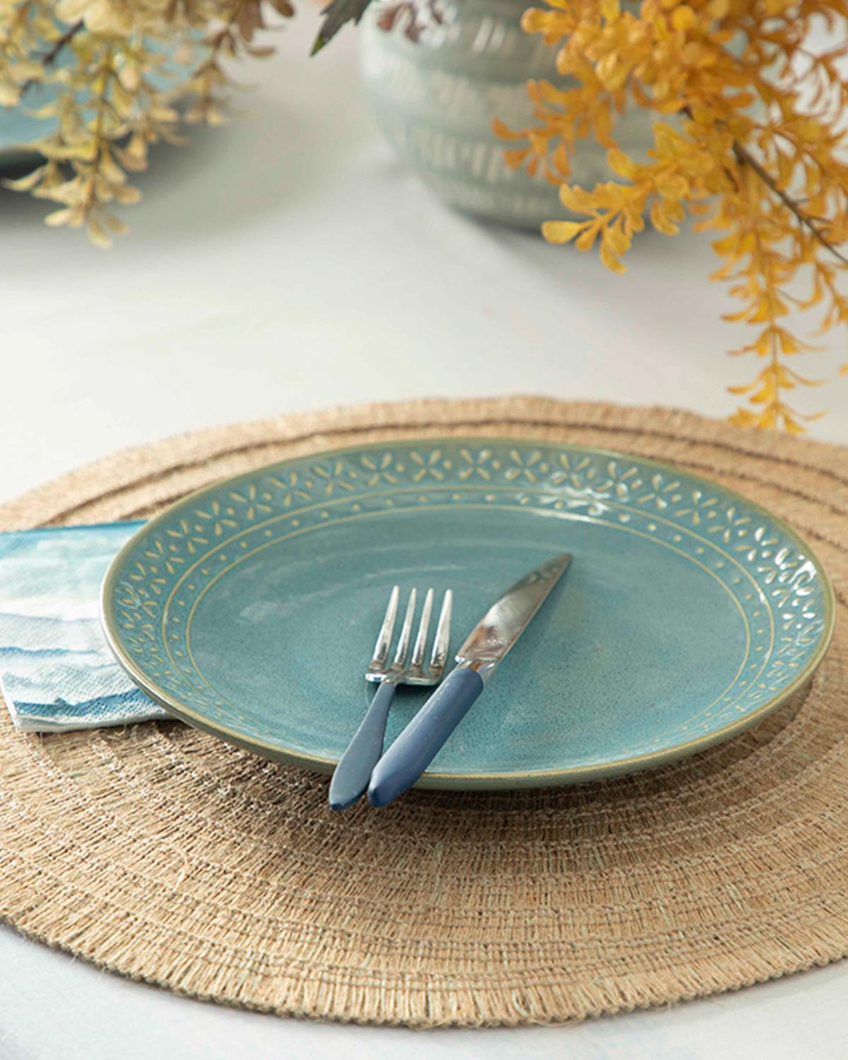 Stoic Seramik Pasta Tabağı 21 cm Yeşil