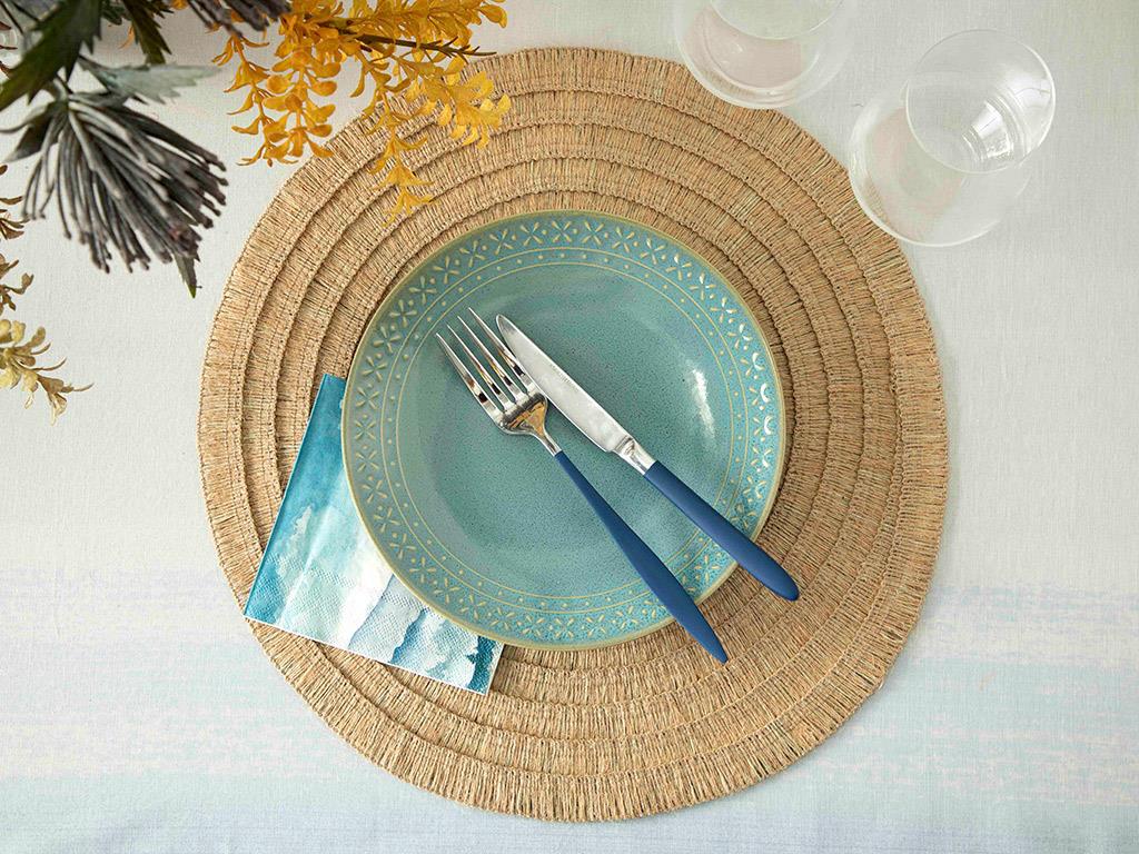 Stoic Seramik Pasta Tabağı 21 cm Yeşil