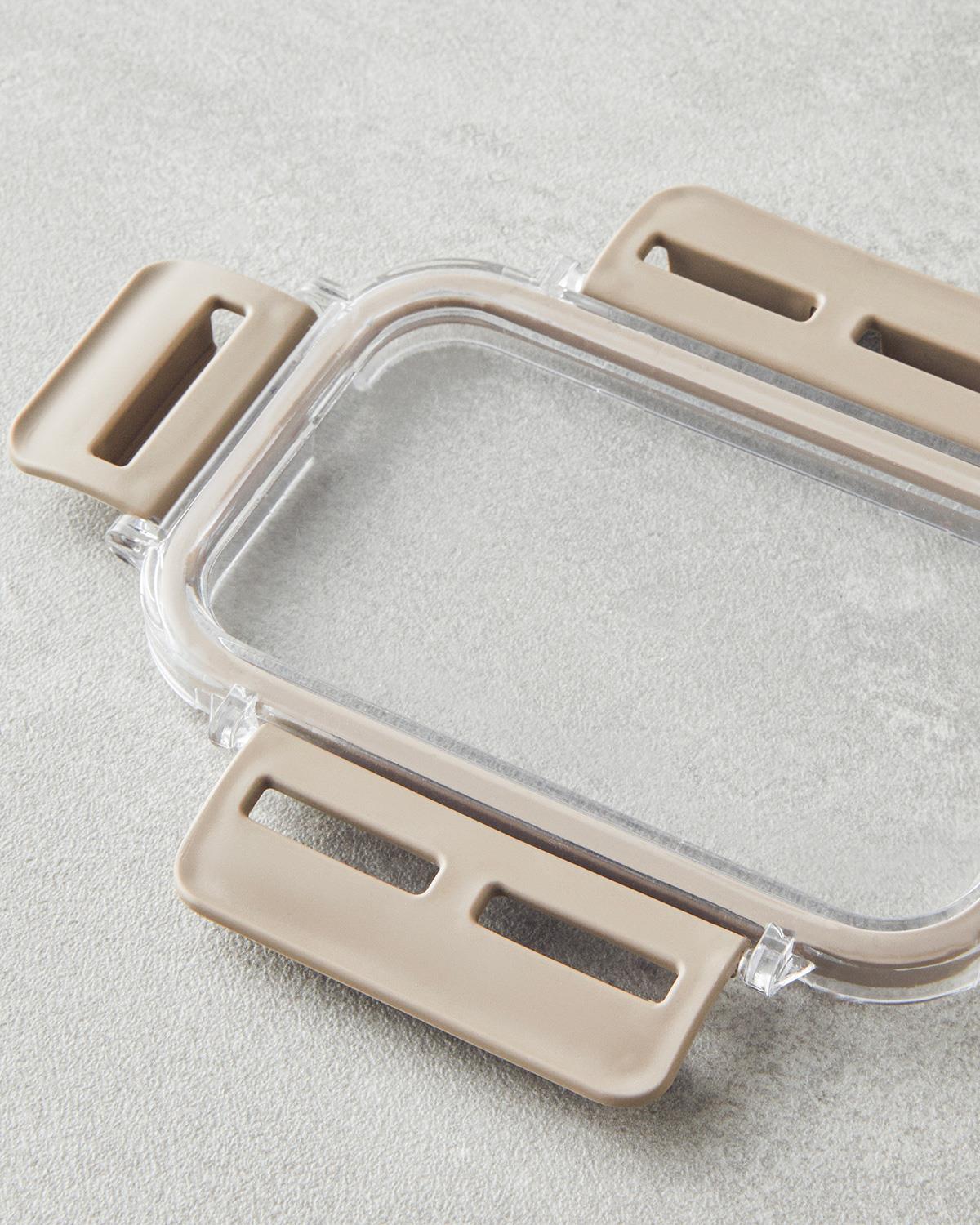 Super Lock 3'lü Saklama Kabı Bej