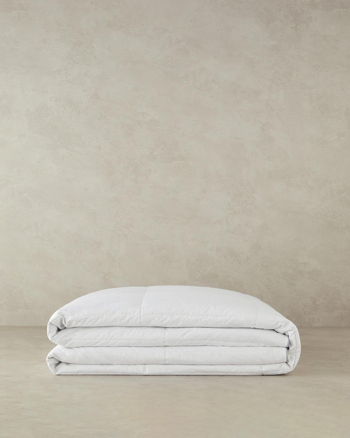 Super Soft Kaz Tüyü Çift Kişilik Yorgan Beyaz