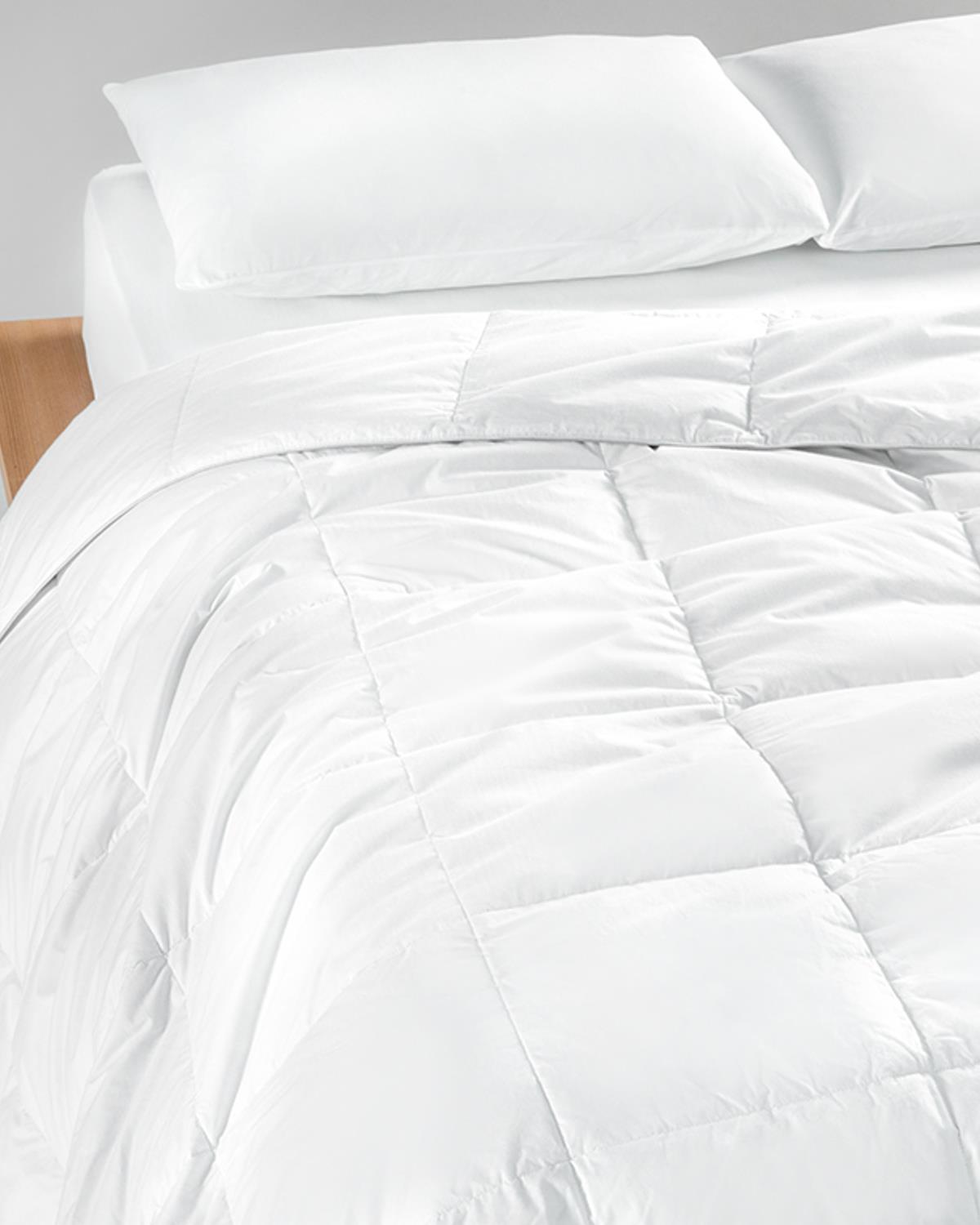 Super Soft Kaz Tüyü King Size Yorgan Beyaz