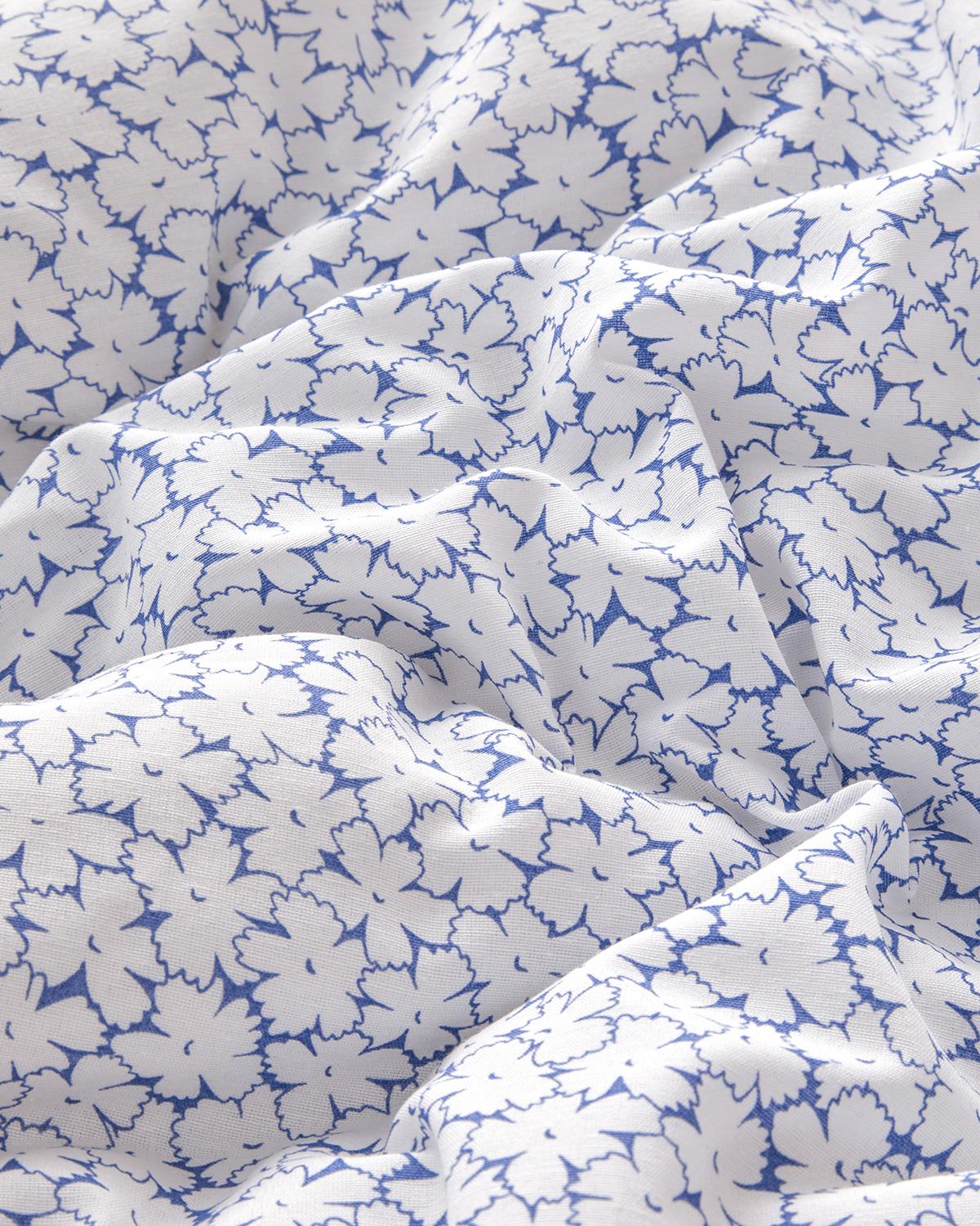 Sweet Violet Kolay Ütülenir Tek Kişilik Nevresim Takımı 160x220 cm Koyu Mavi