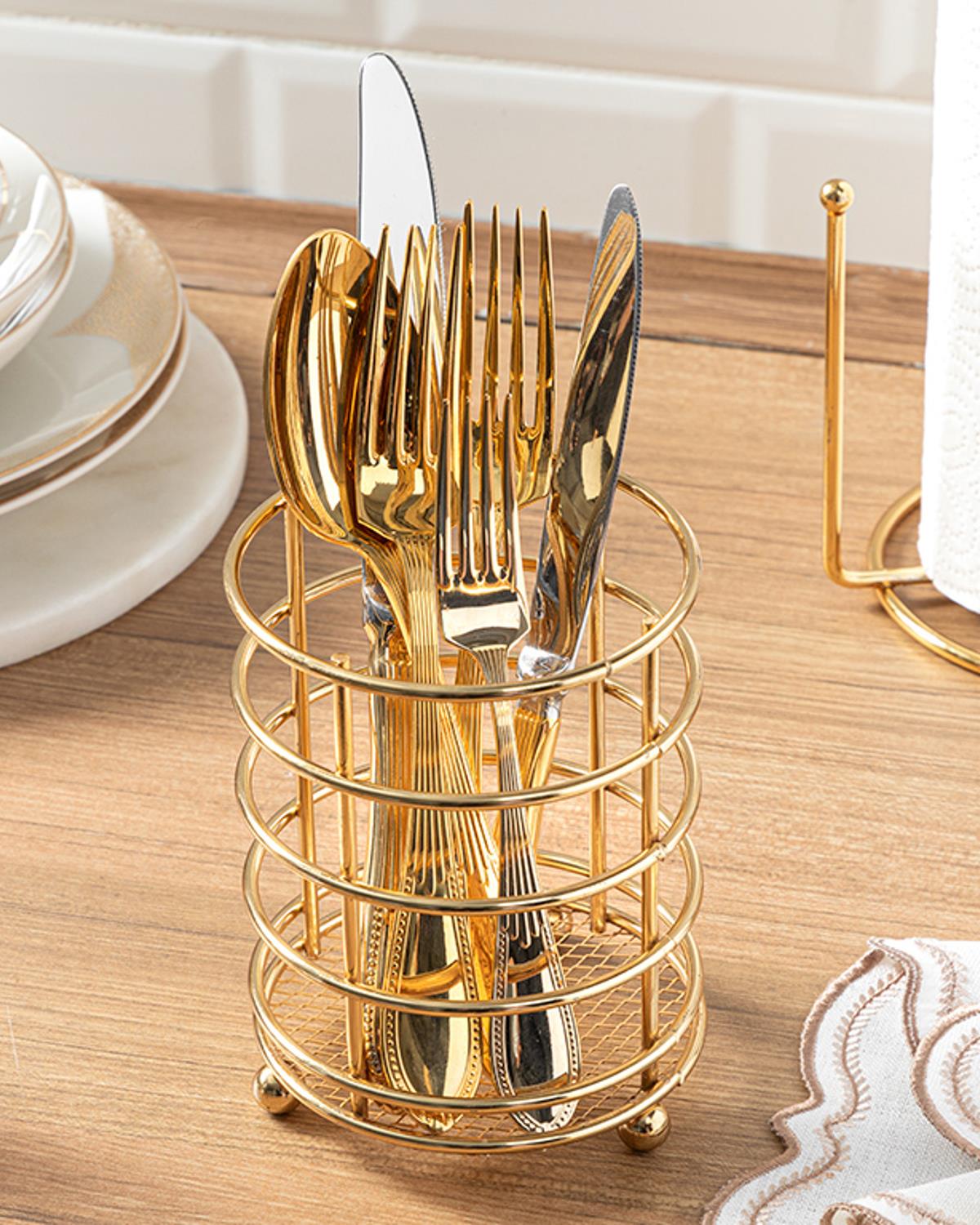 Swing Metal Kaşıklık Gold