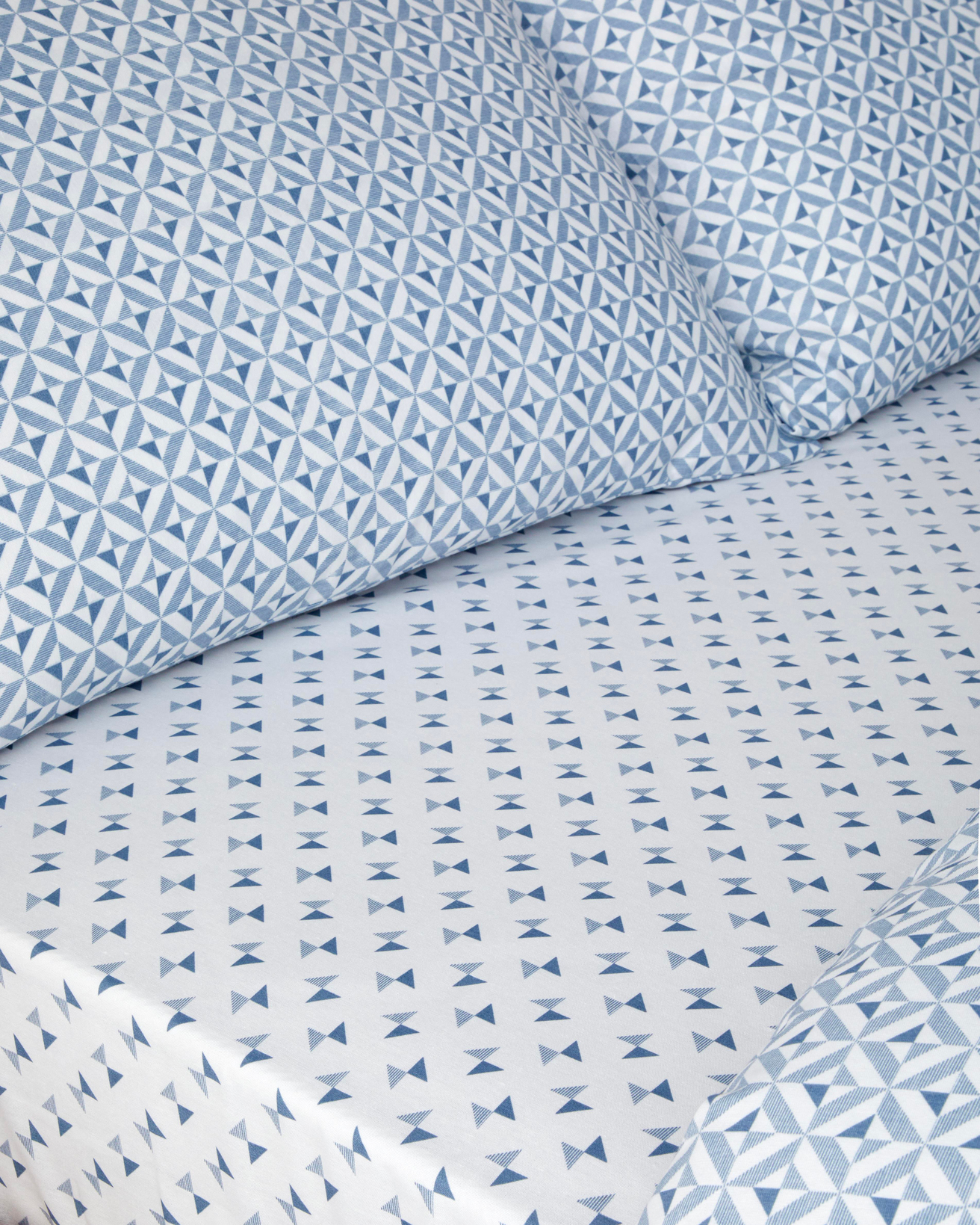 Symetra Kolay Ütülenir Tek Kişilik Nevresim Takımı 160x220 cm Mavi