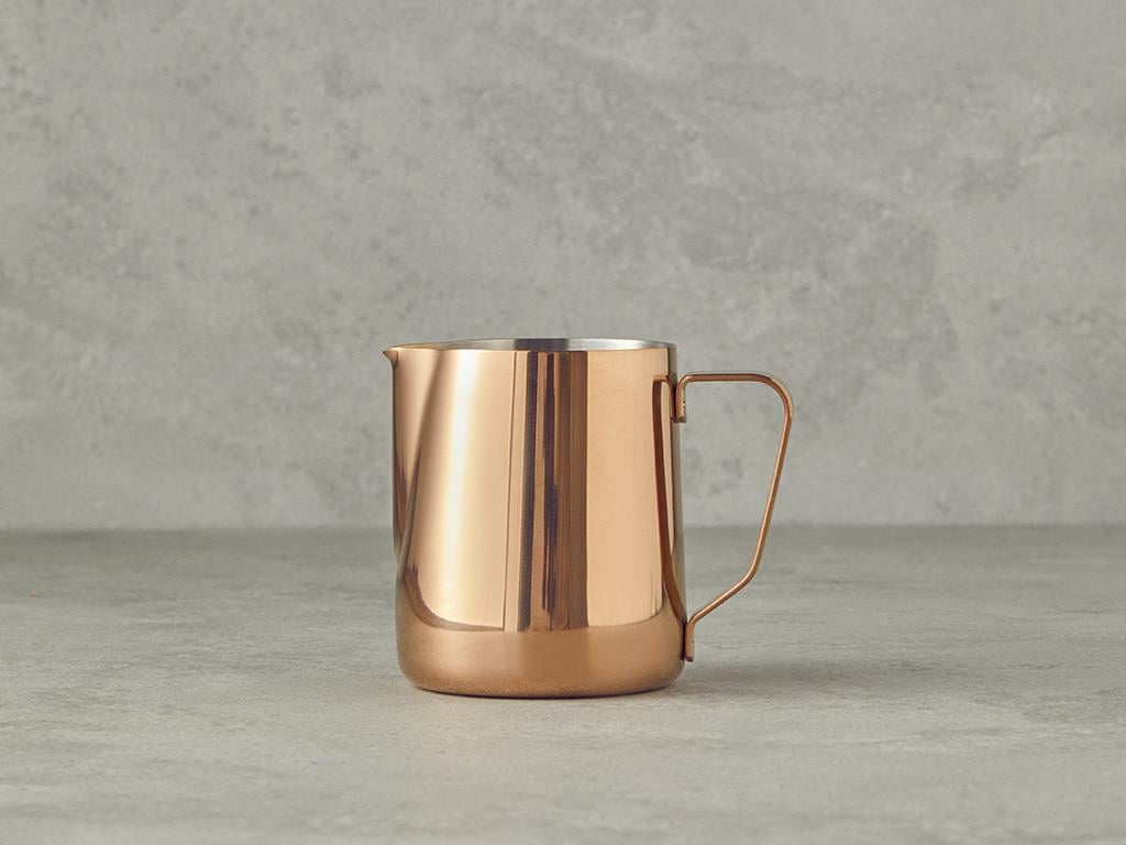 Tasty Paslanmaz Çelik Süt Potu Bronz